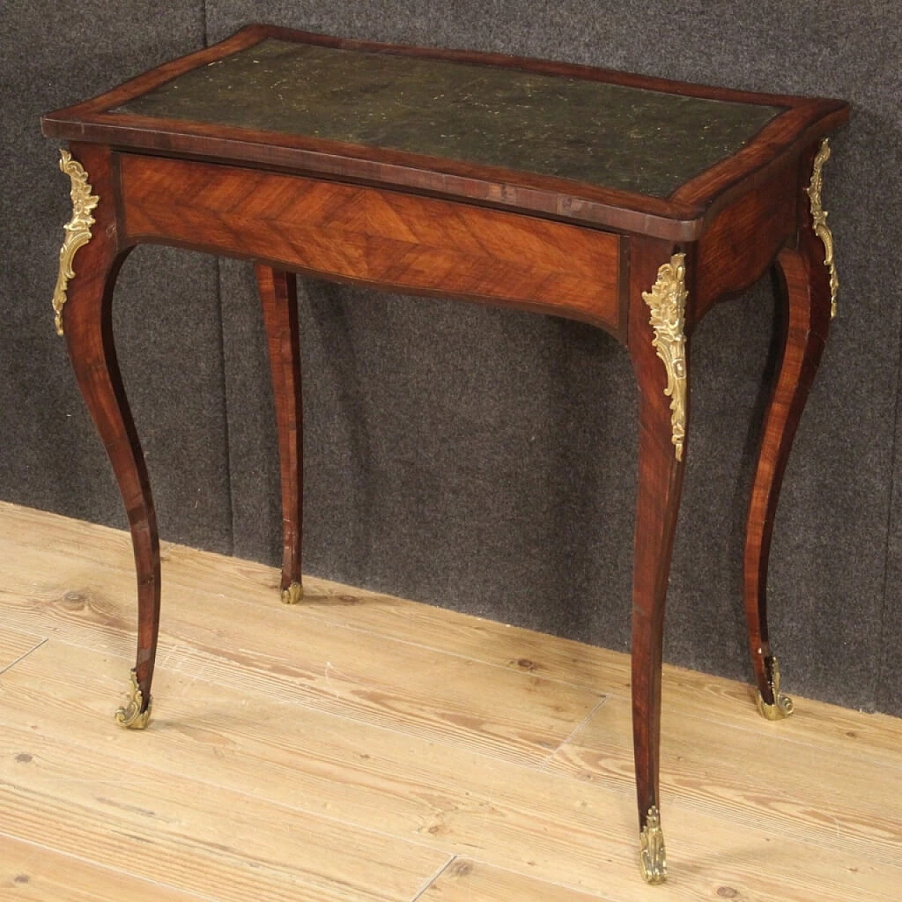 French inlaid wood desk 1277639