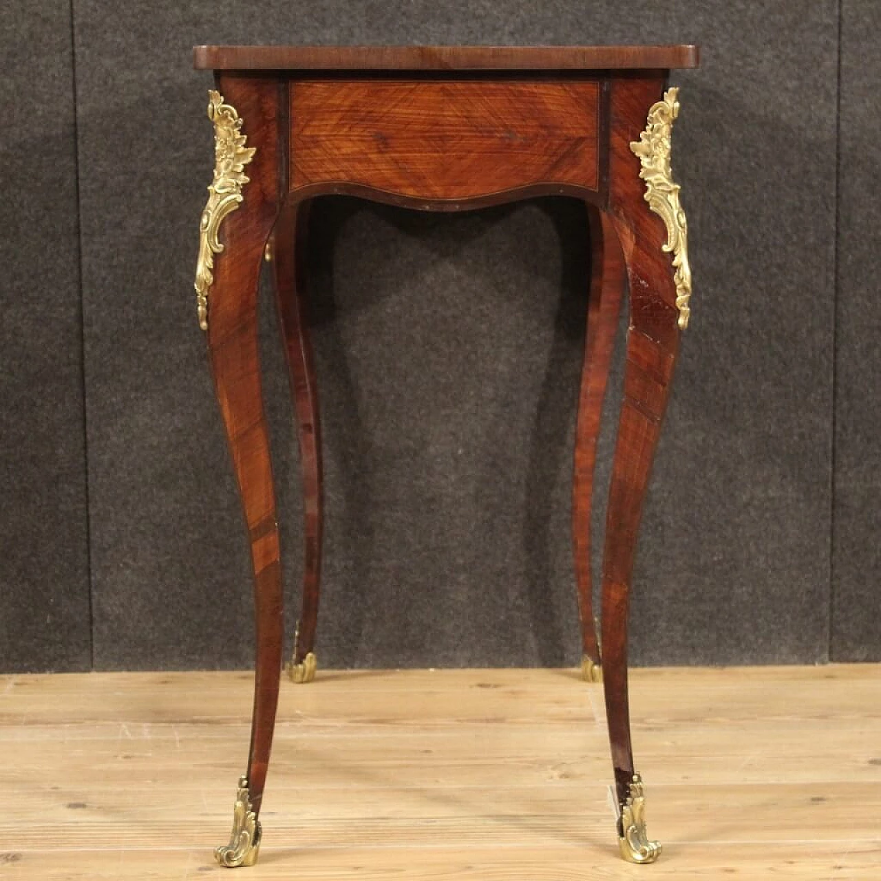 French inlaid wood desk 1277644