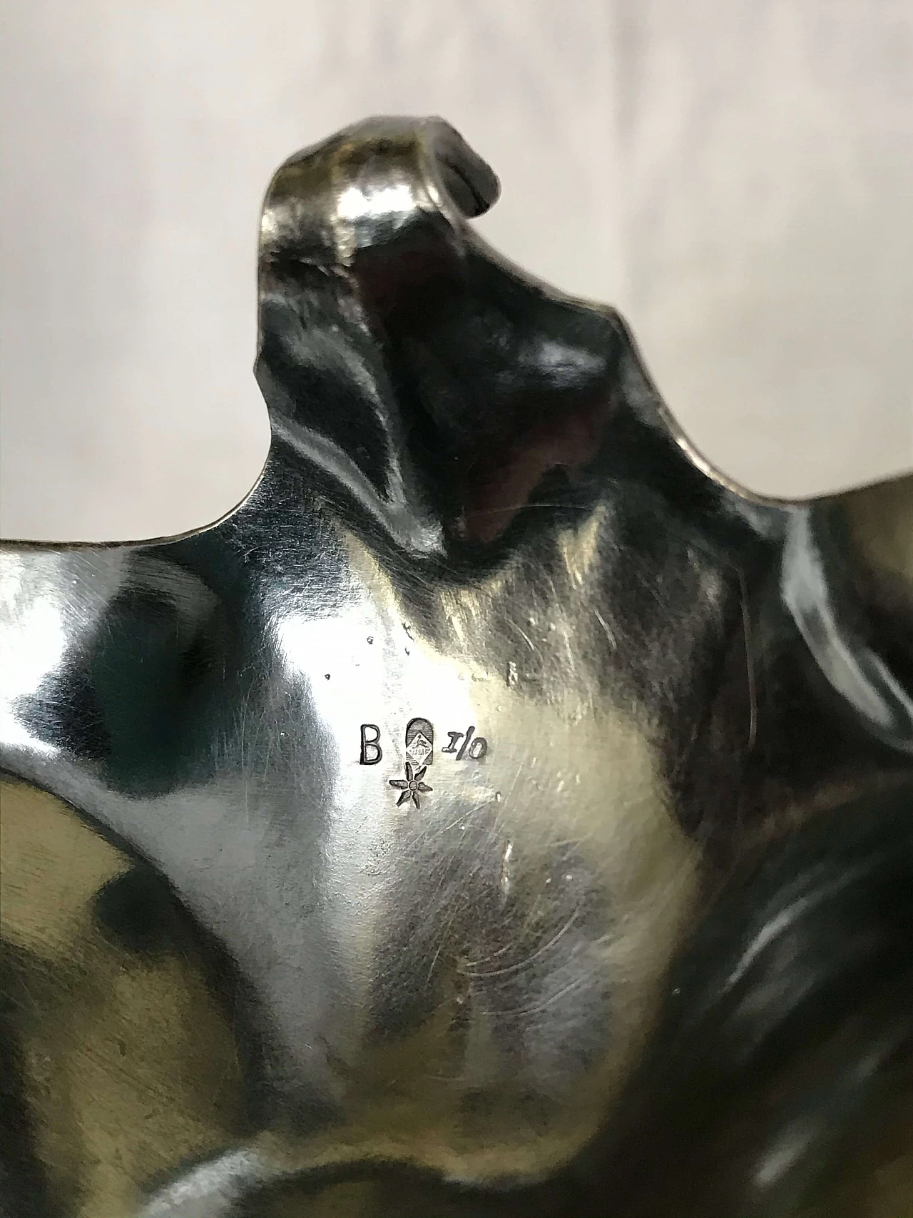 Tidy tray with girl and bathing dogs, late 19th century 1277663