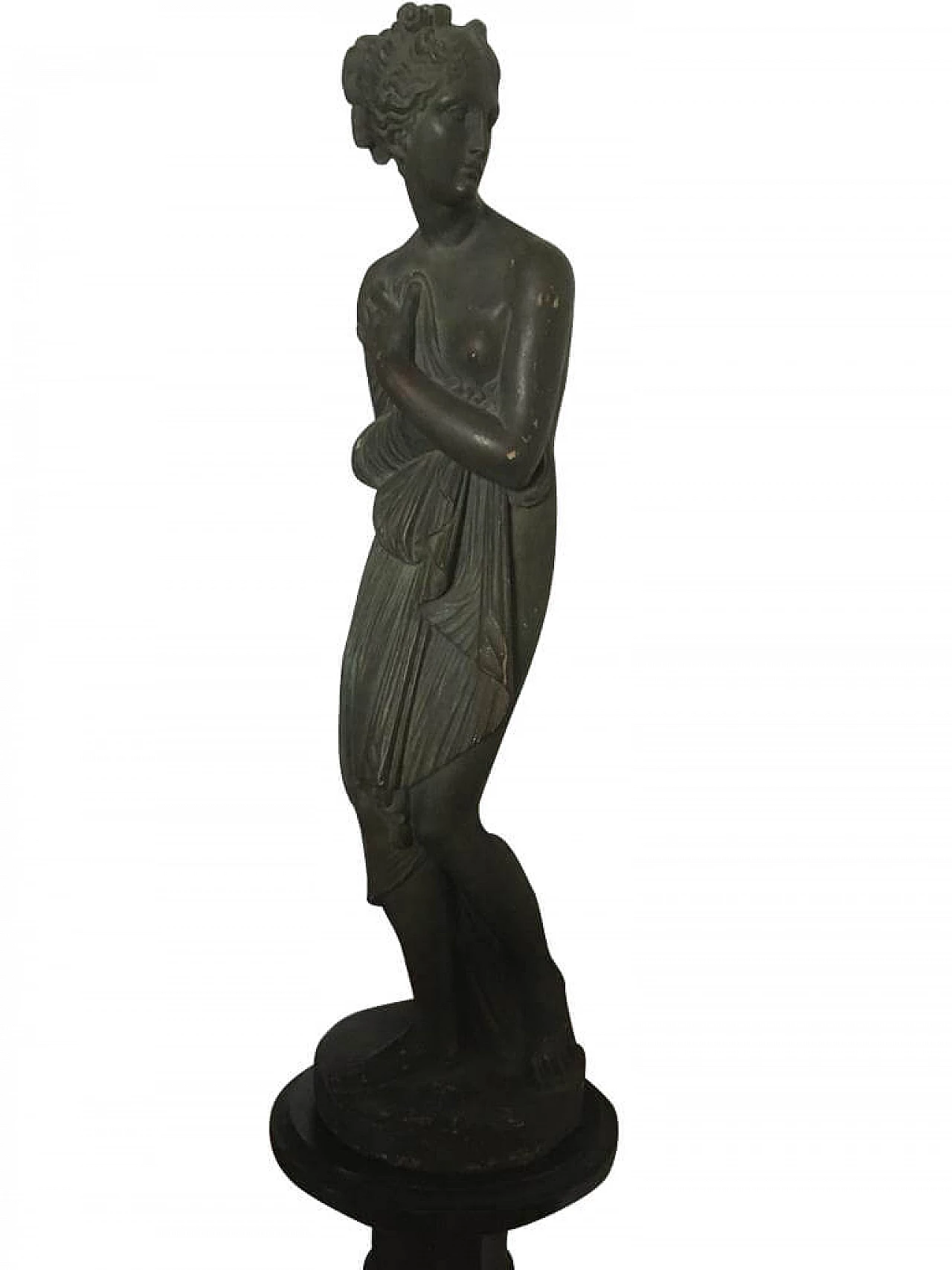 Statua modello Venere Italica o Venere al bagno di Antonio Canova, inizio '900 1277682