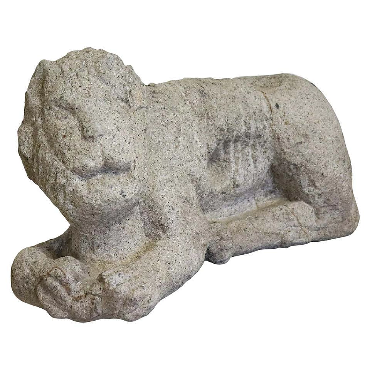 Granite lion statue, early Middle Ages 1277763