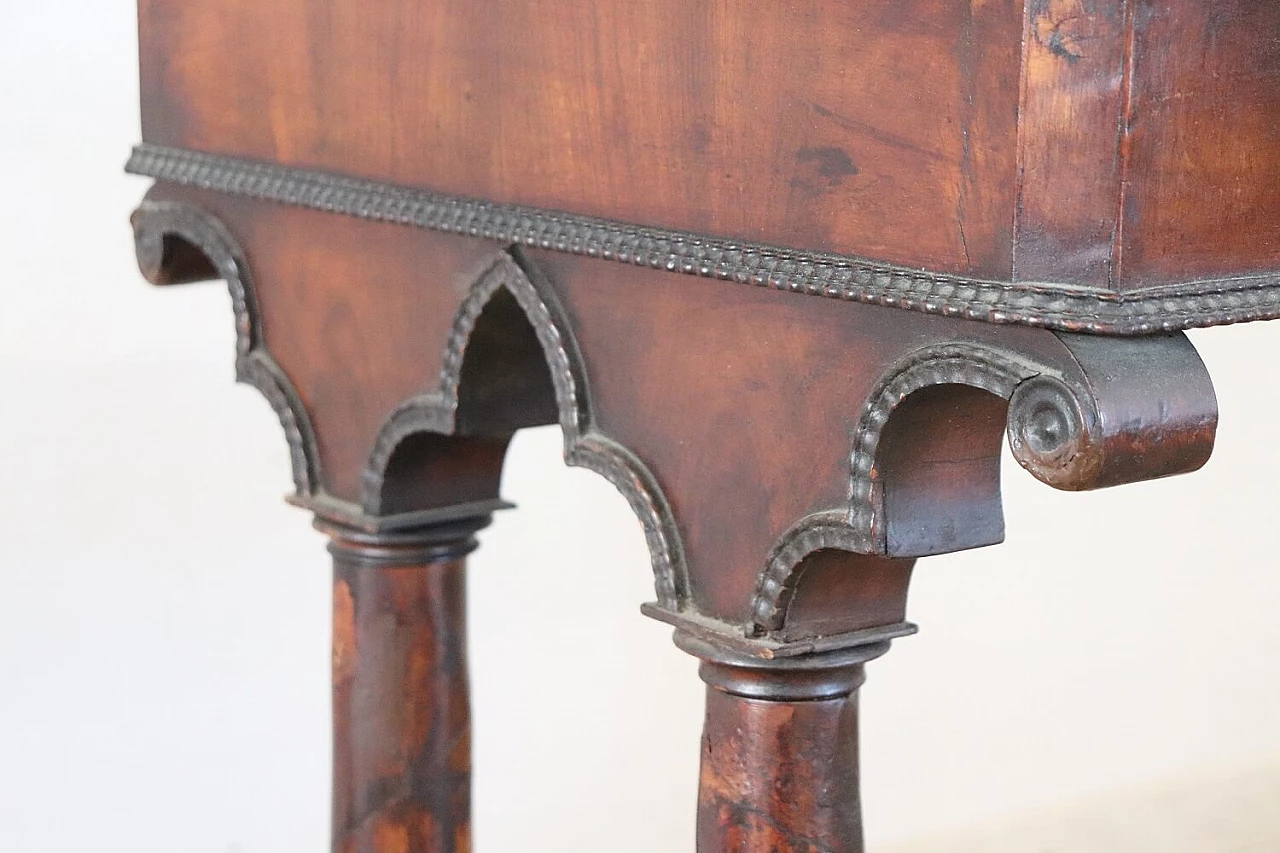 Walnut desk with drawer, mid 19th century 1277861