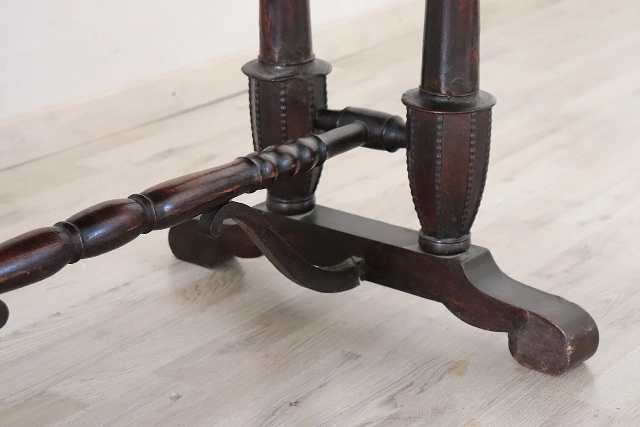 Walnut desk with drawer, mid 19th century 1277863