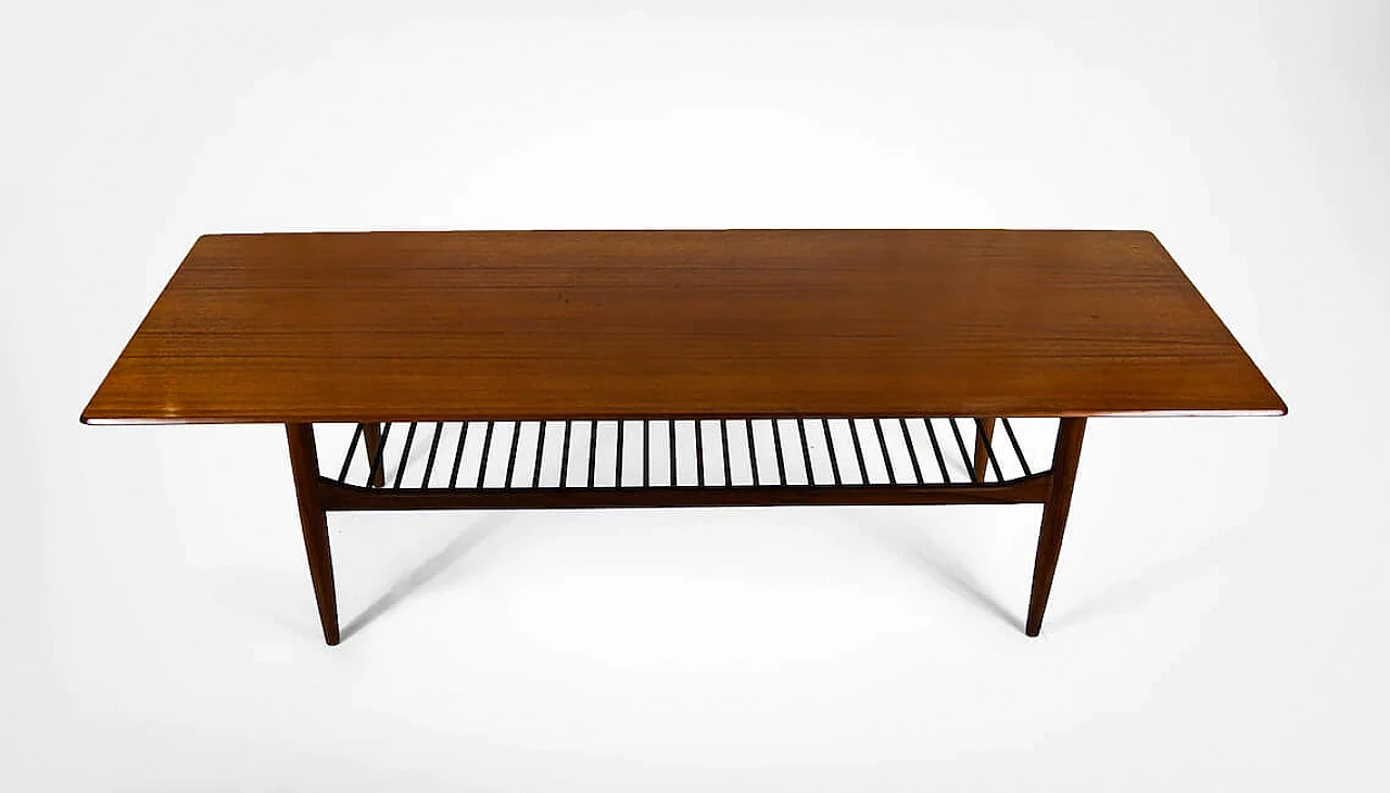 Coffee table in teak by Ib Kofod Larsen for G Plan, 50s 1278335