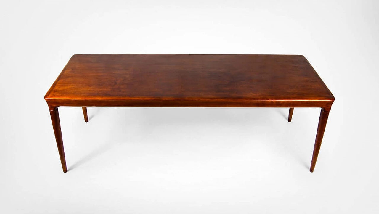 Coffee table in solid rosewood by Silkeborg, 60s 1278385