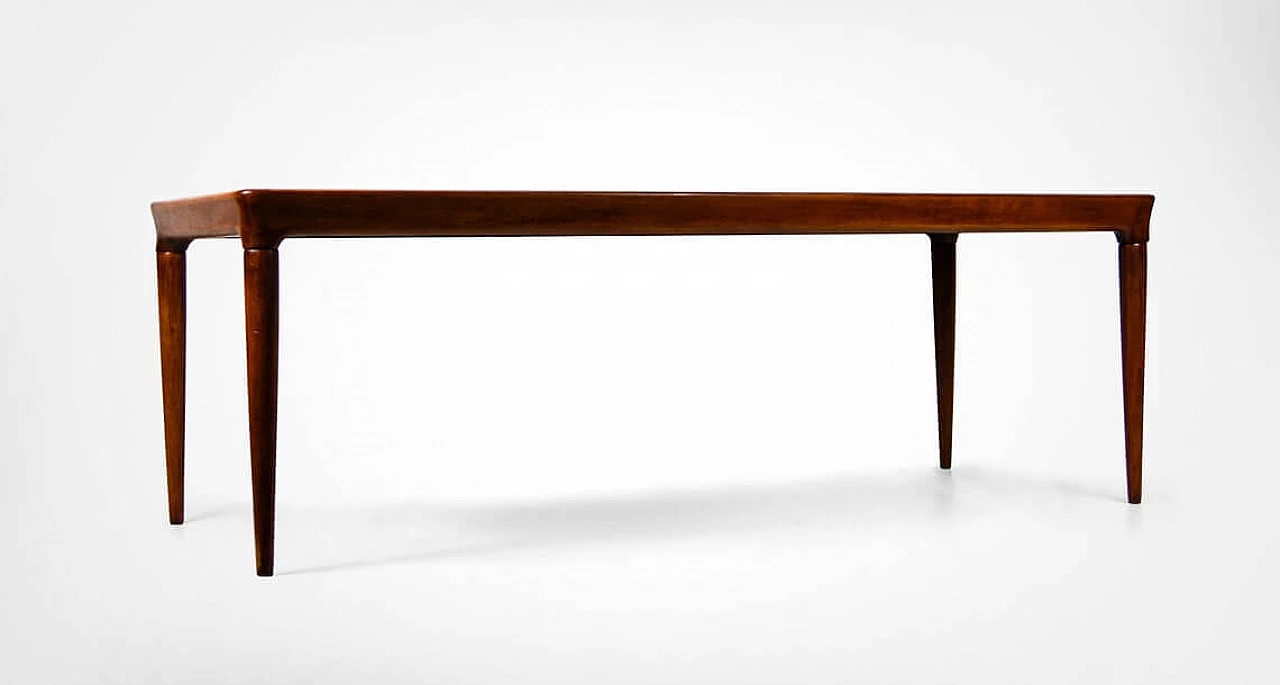 Coffee table in solid rosewood by Silkeborg, 60s 1278387