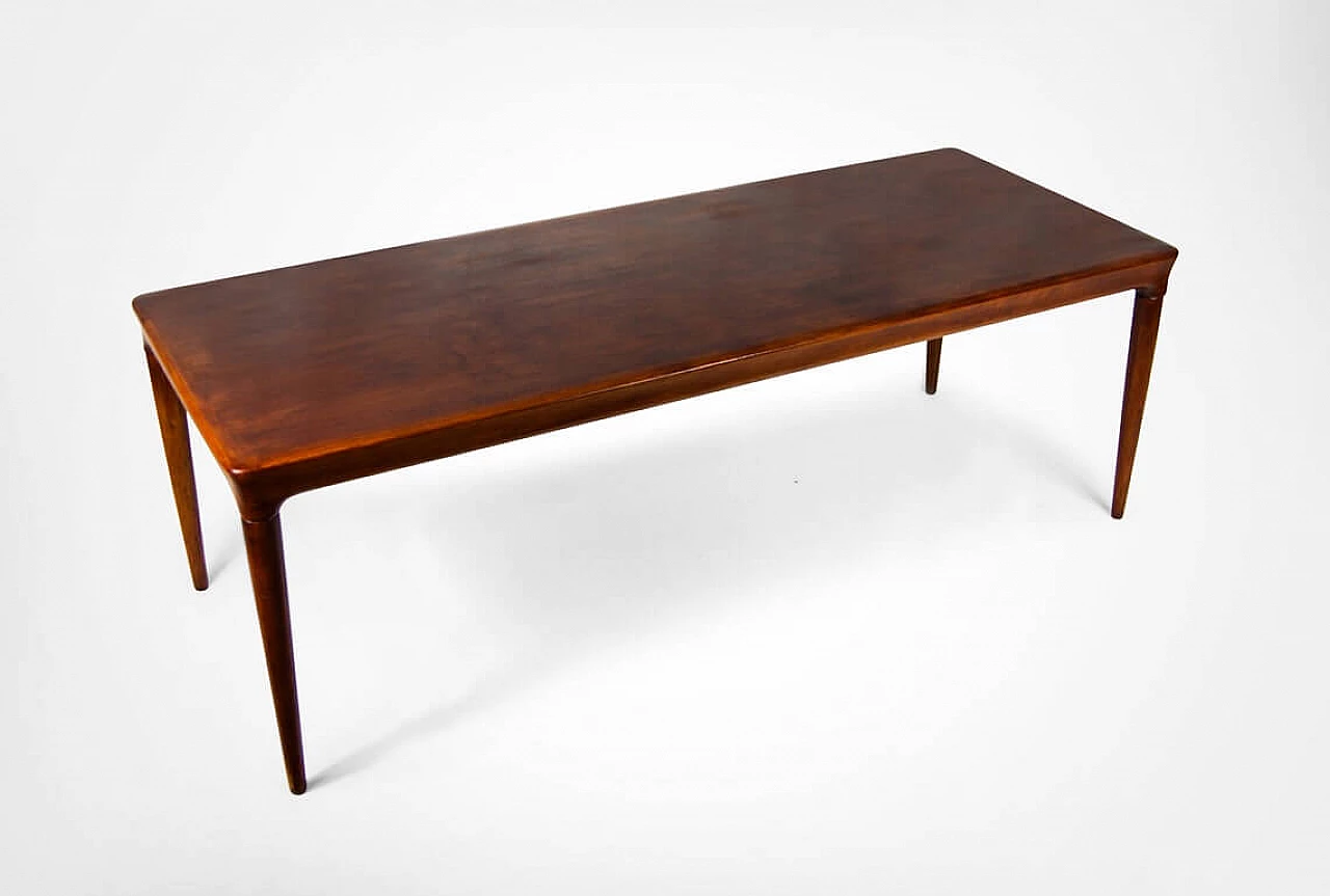 Coffee table in solid rosewood by Silkeborg, 60s 1278388