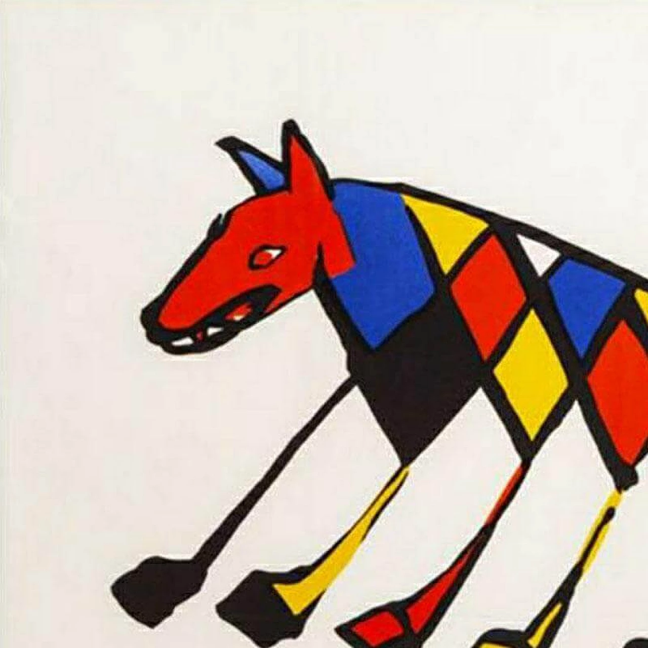 Litografia Beastie di Alexander Calder, 1974 1278403
