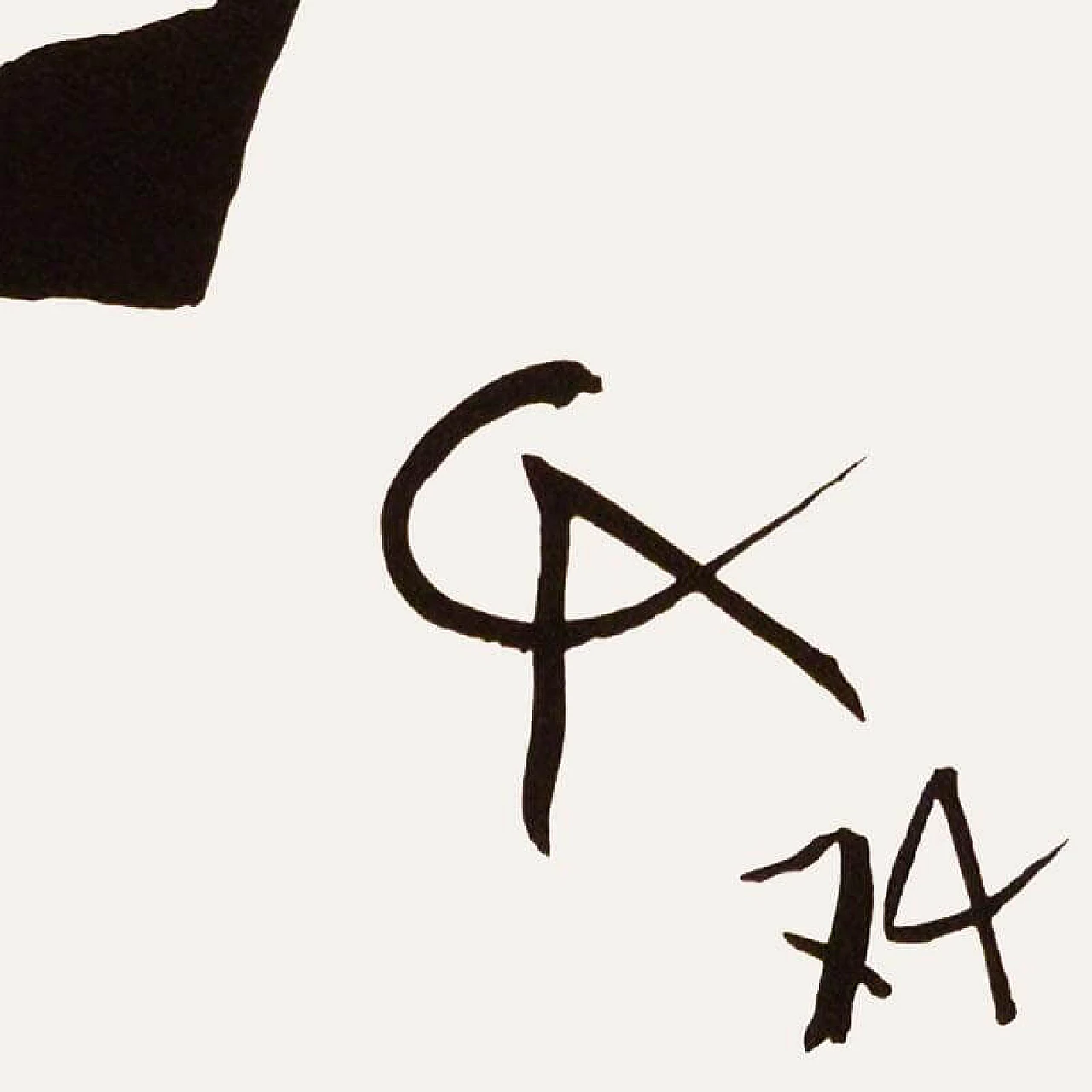 Litografia Beastie di Alexander Calder, 1974 1278406