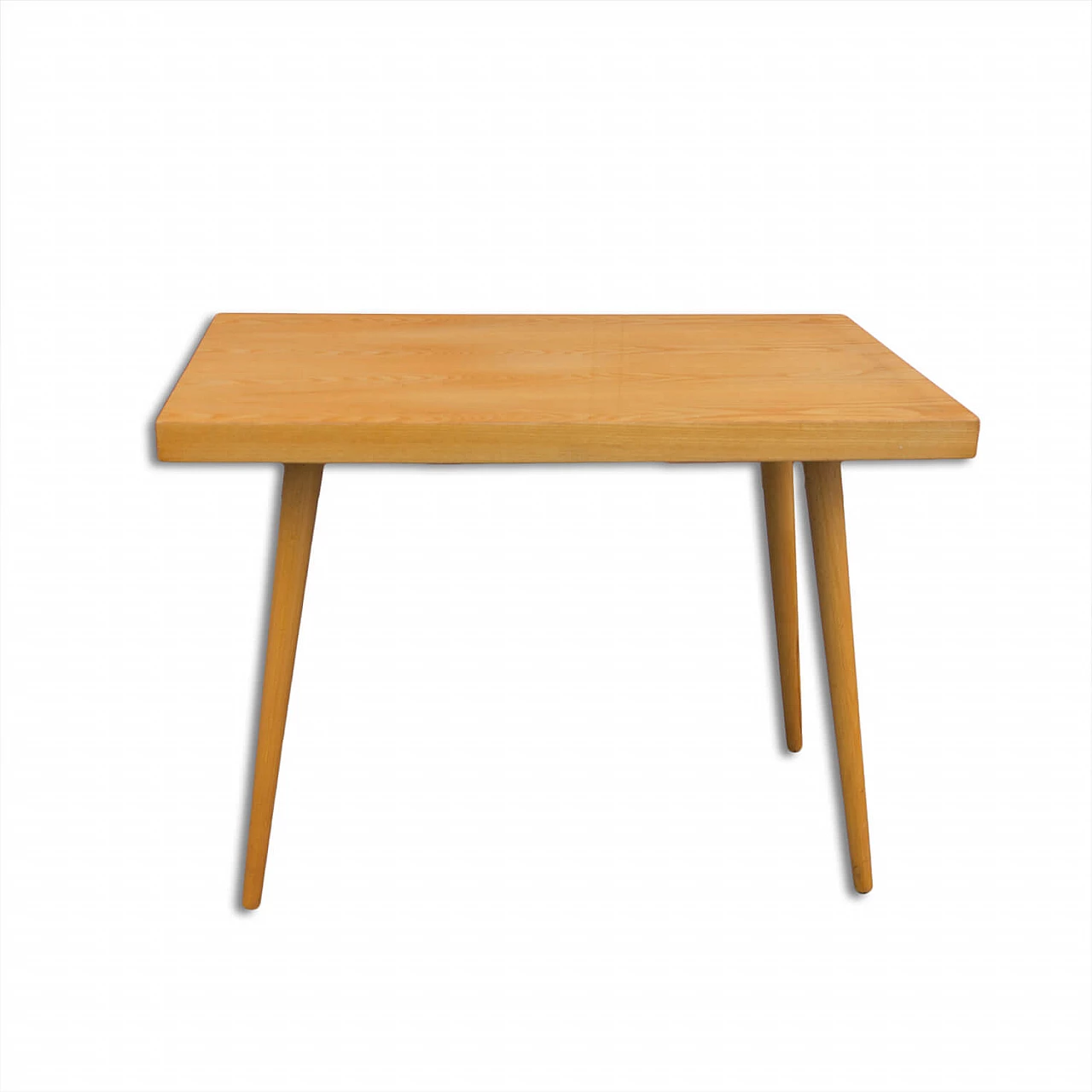 Ash wood coffee table, Czechoslovakia, 70s 1278447