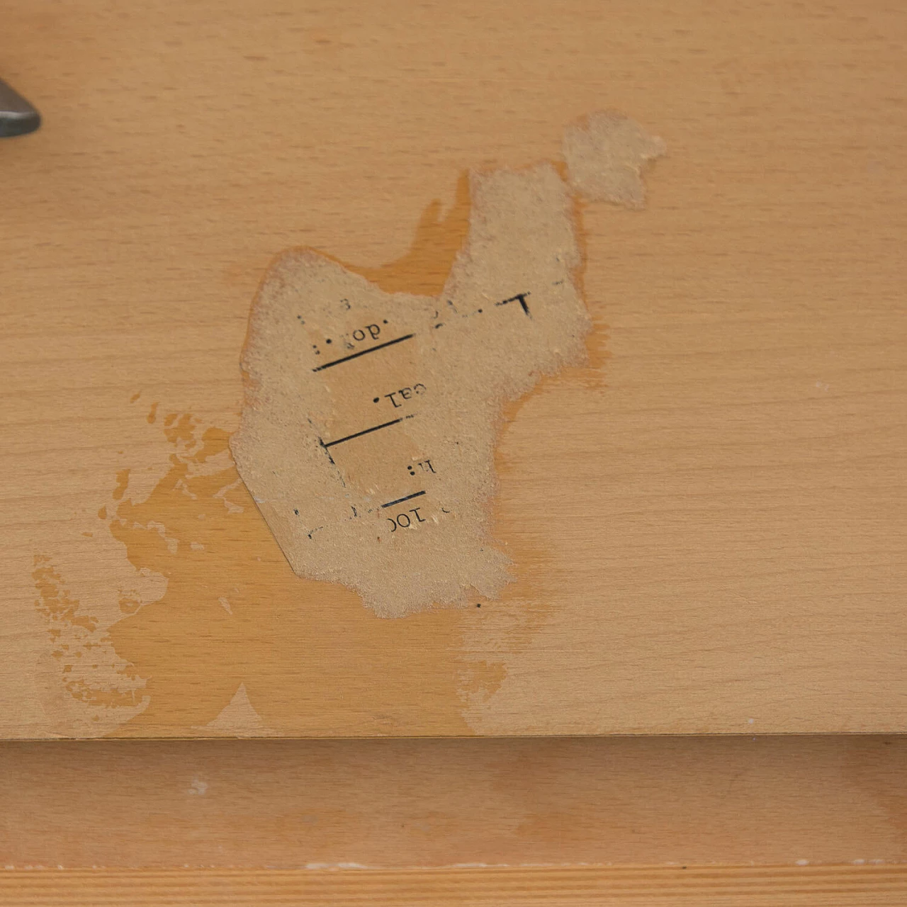 Ash wood coffee table, Czechoslovakia, 70s 1278460