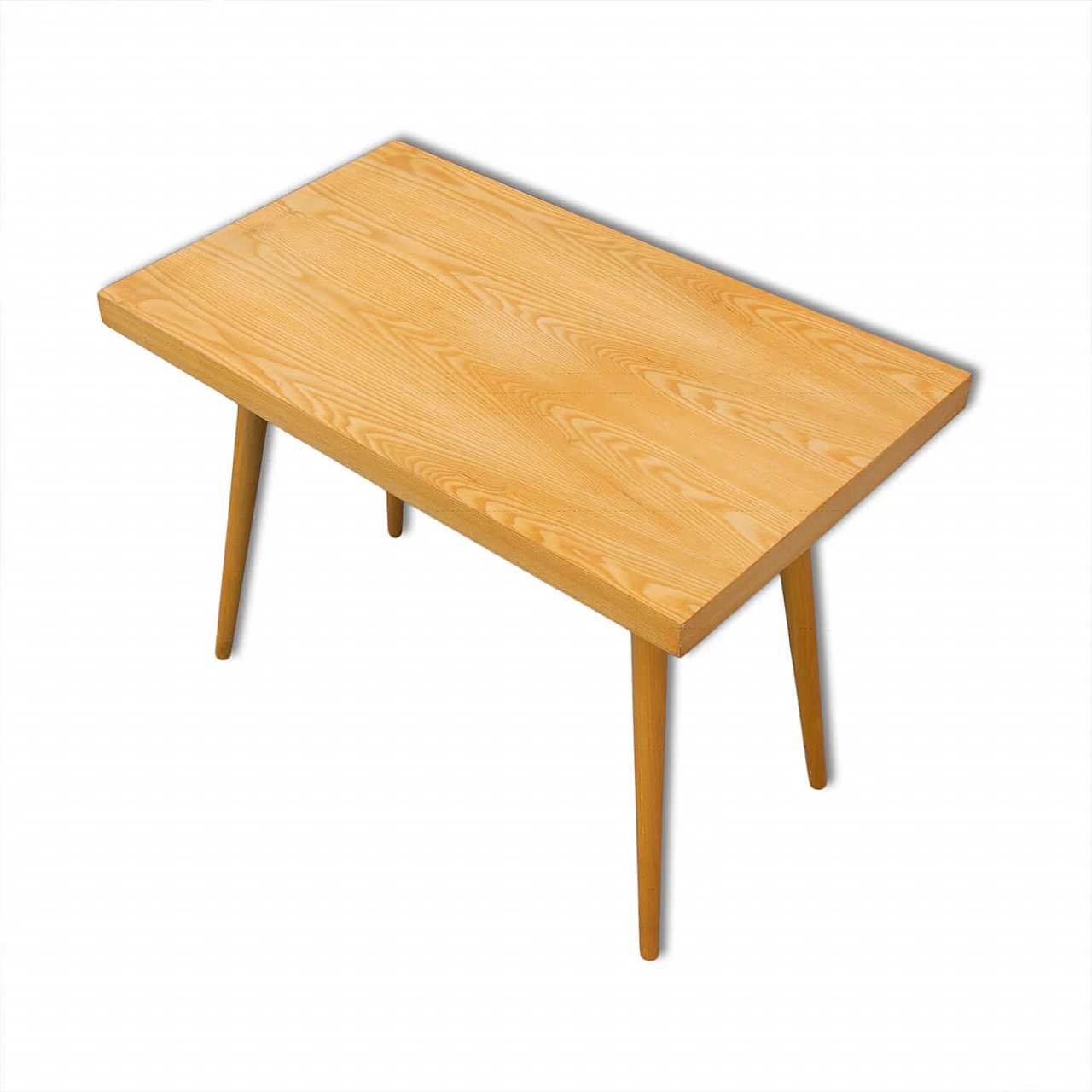 Ash wood coffee table, Czechoslovakia, 70s 1278462