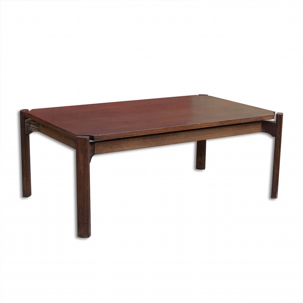 Teak coffee table in the style of Osvaldo Borsani, 70s 1278471