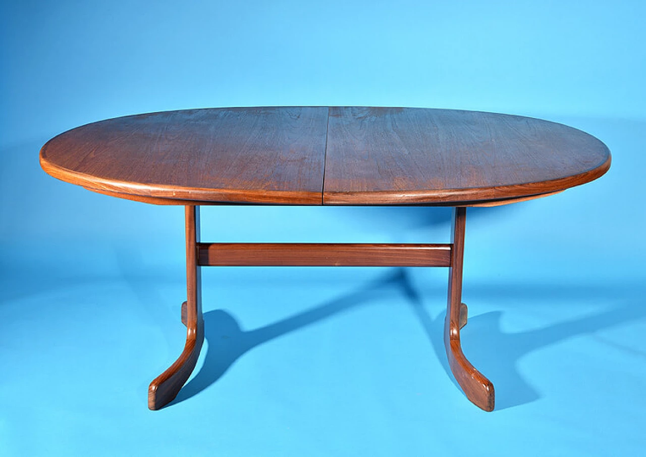 Scandinavian extending table, 1950s 1278510