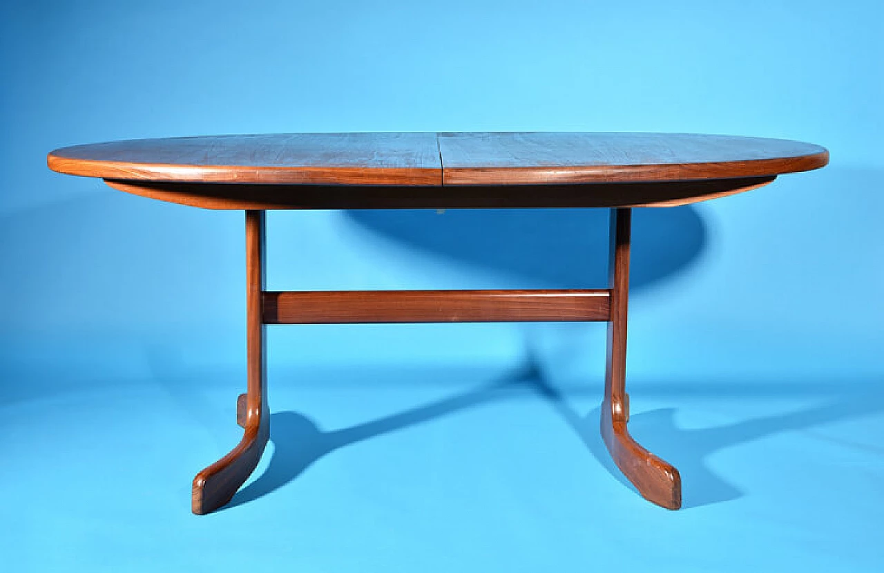 Scandinavian extending table, 1950s 1278511