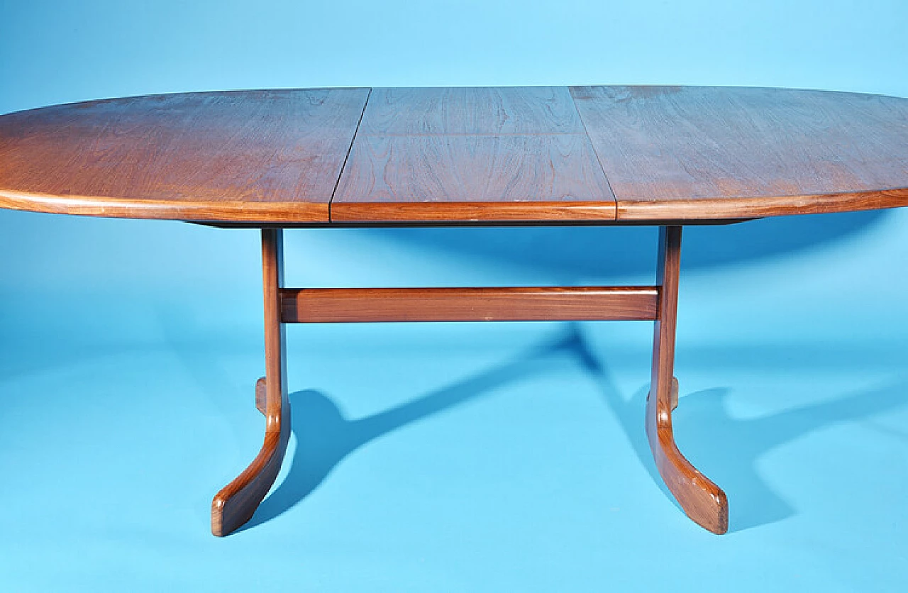Scandinavian extending table, 1950s 1278513