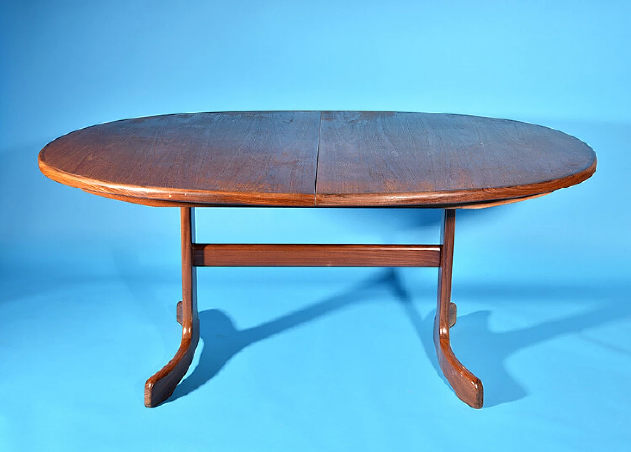 Scandinavian extending table, 1950s 1278514