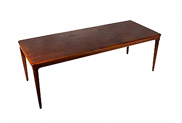 Coffee table in solid rosewood by Silkeborg, 60s