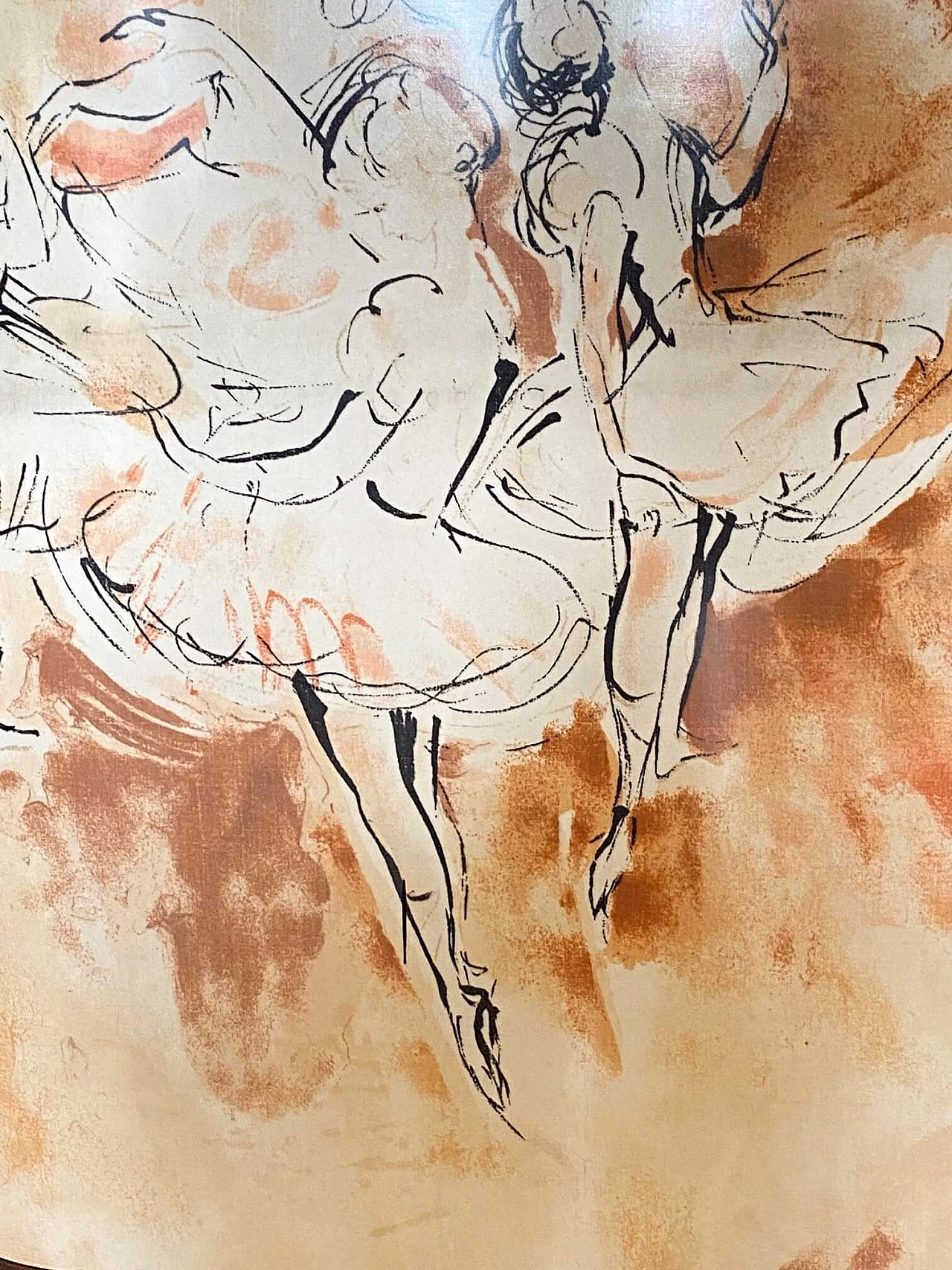 Mobiletto bar dipinto, anni '60 1278730