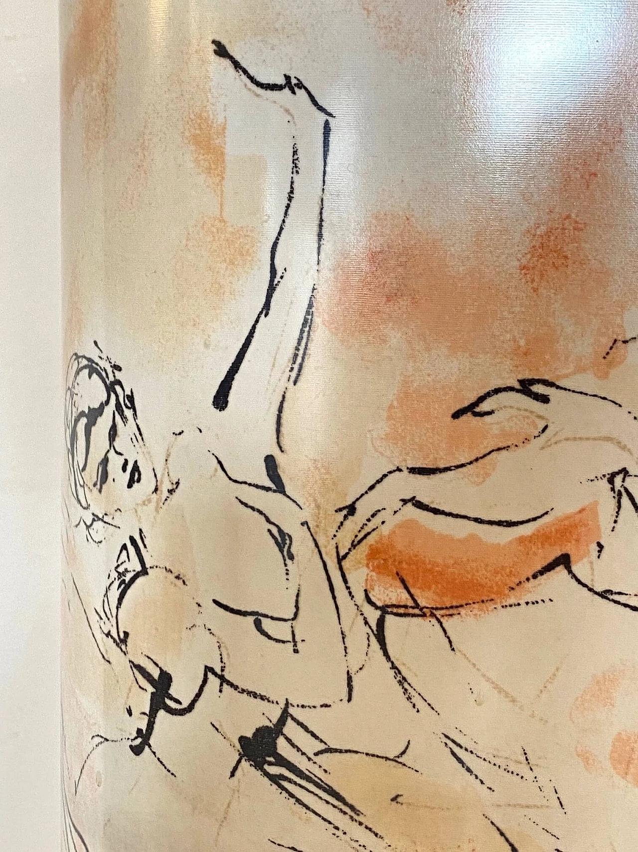 Mobiletto bar dipinto, anni '60 1278731