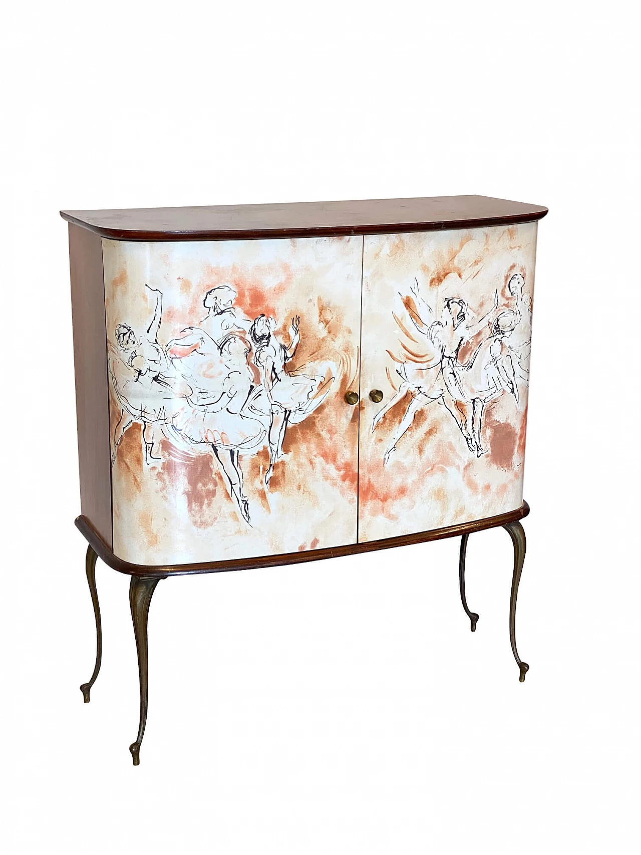 Painted bar cabinet, 60s 1278741