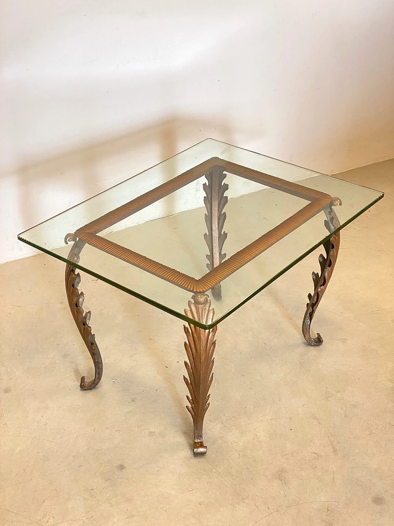 Coffee table by Cristal Art, 1950s 1278748