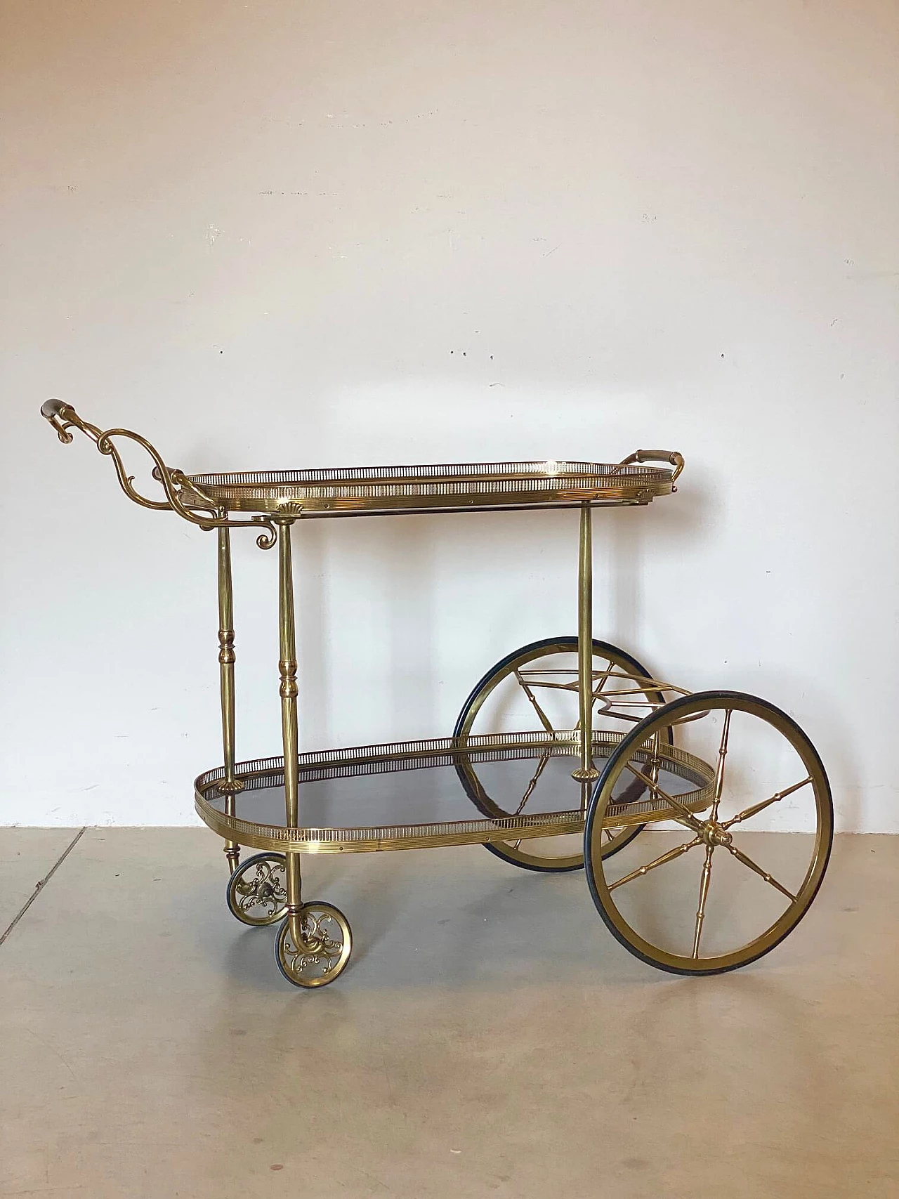 Brass bar trolley, 1950s 1278854