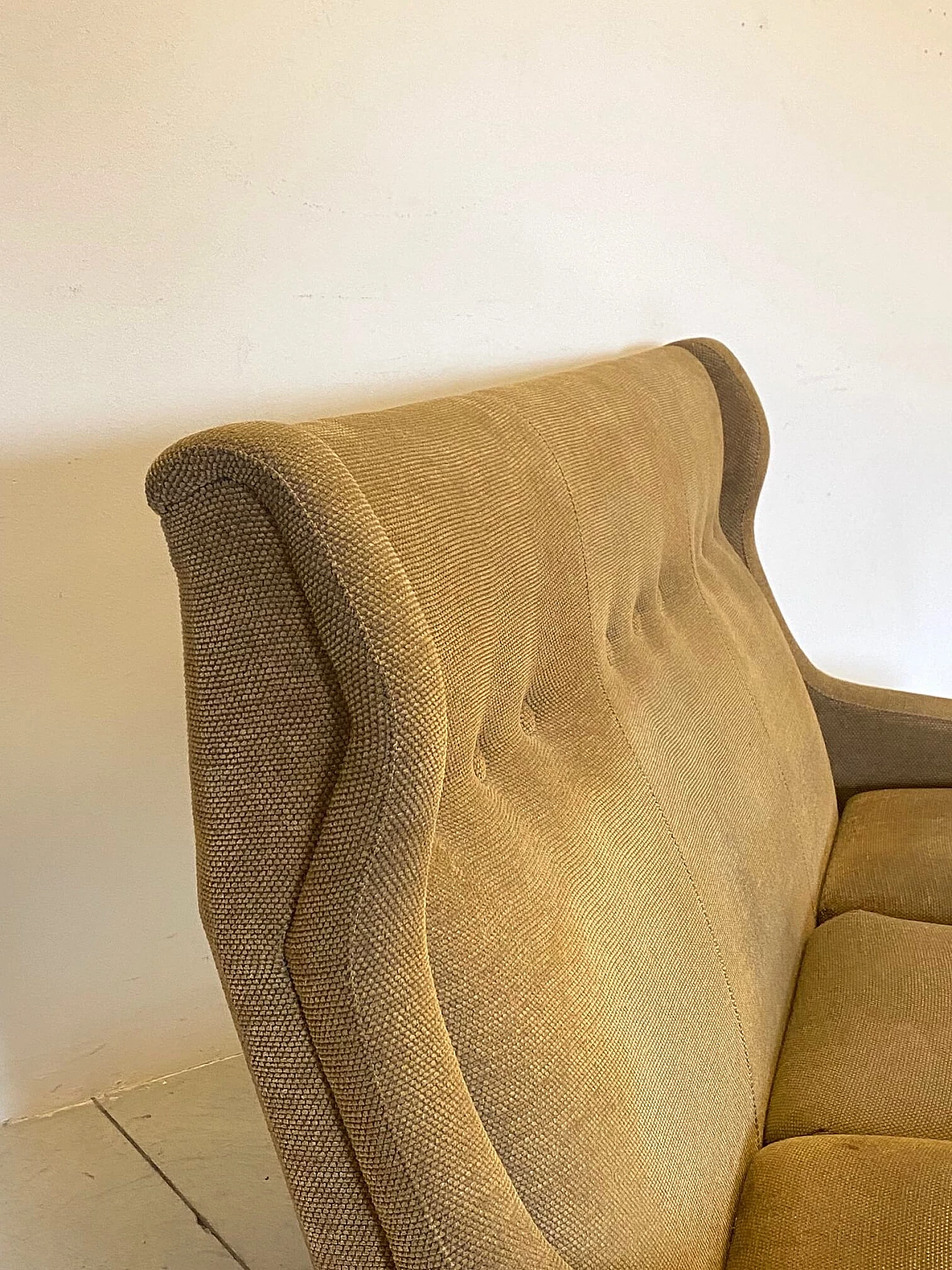 Velvet sofa, 60s 1278996