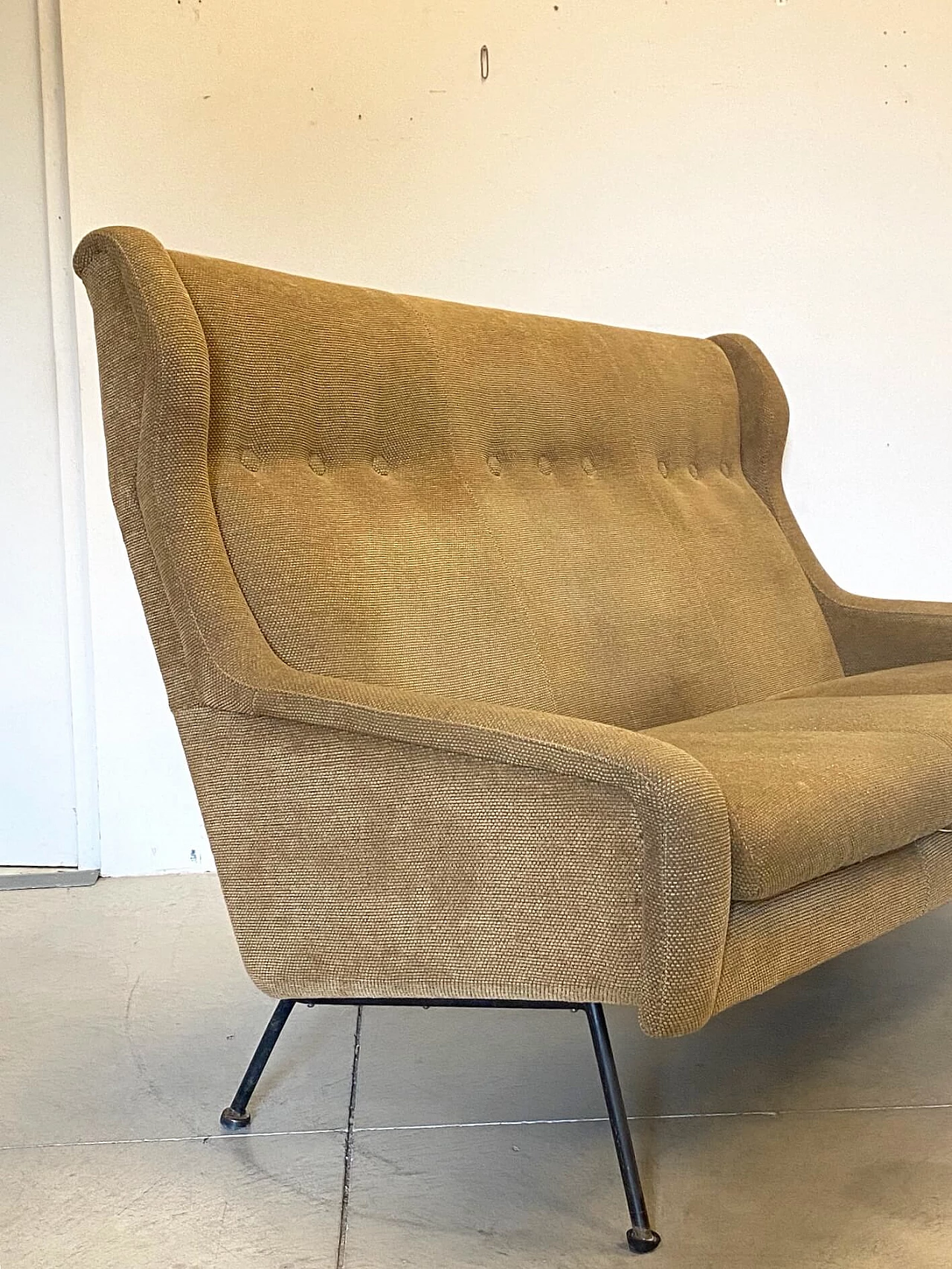Velvet sofa, 60s 1279002