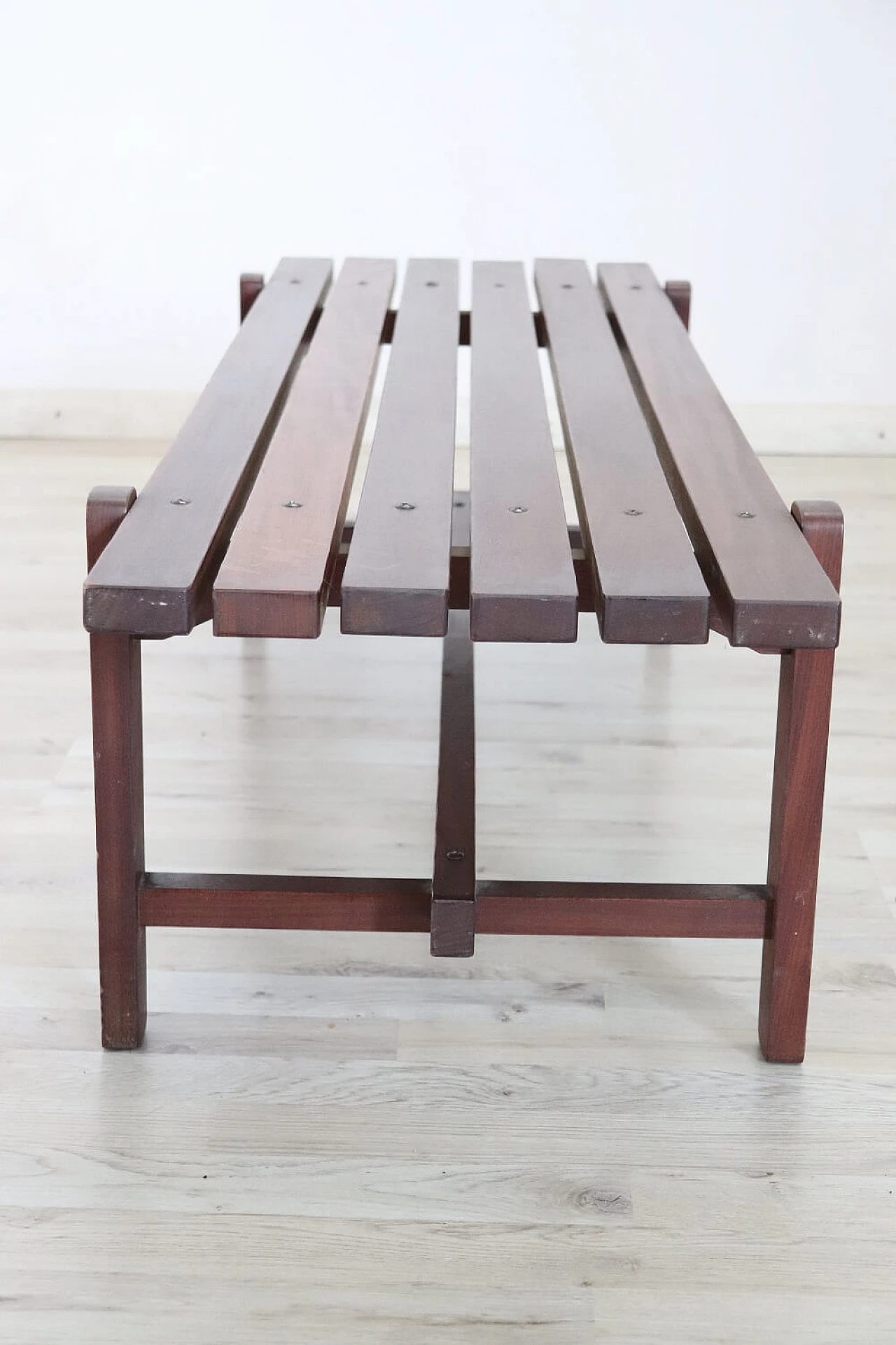 Danish teak bench, 1960s 1279170