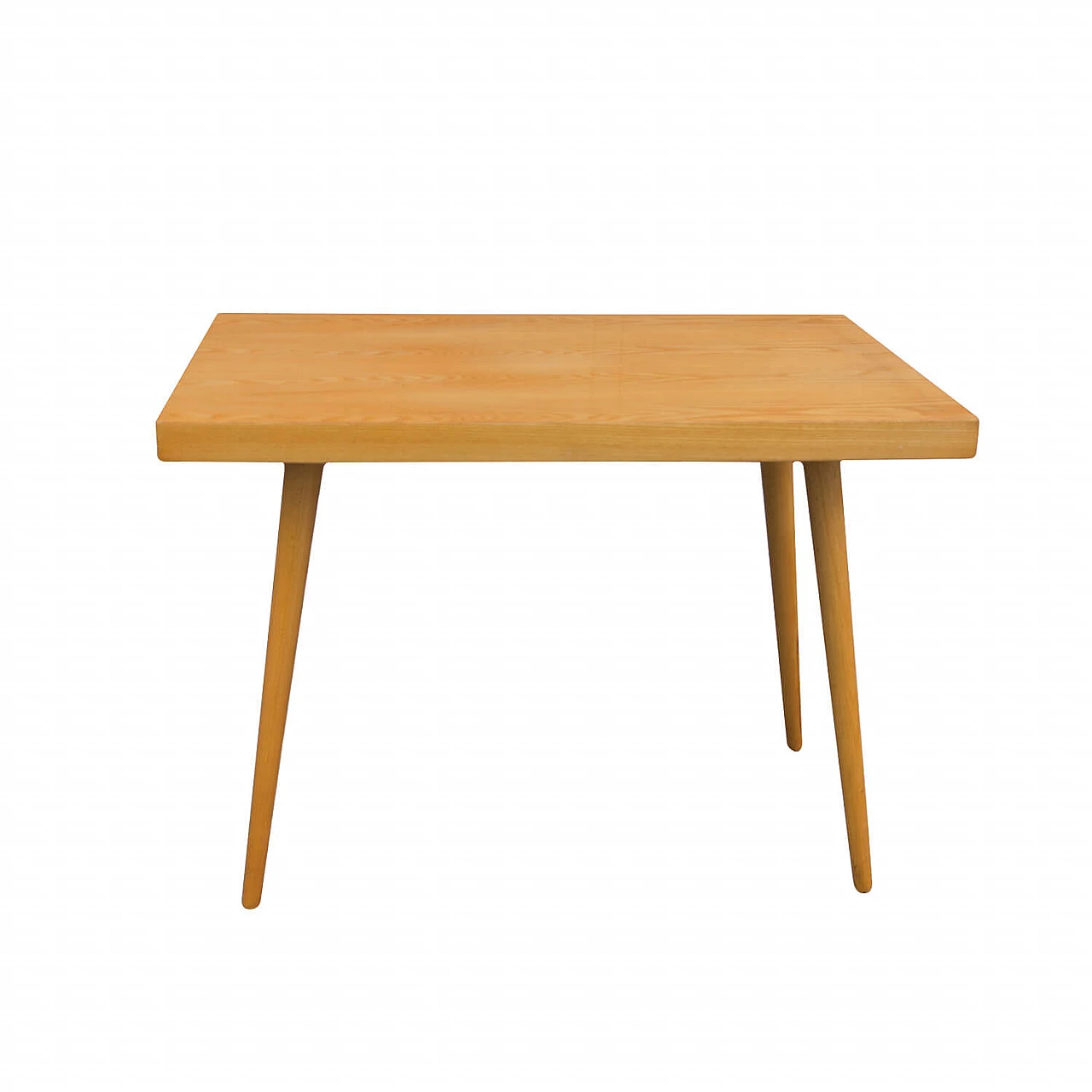 Ash wood coffee table, Czechoslovakia, 70s 1279175