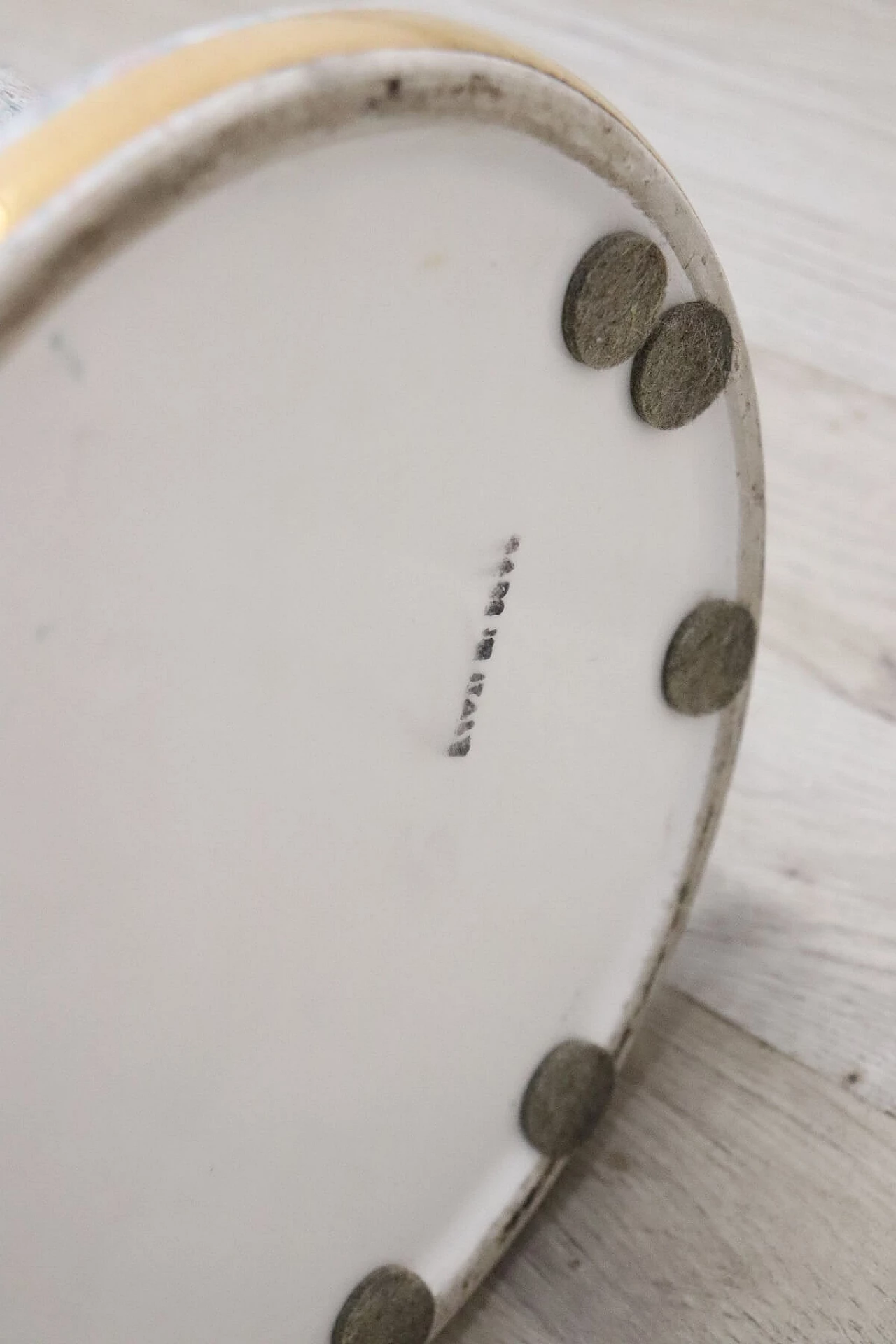 Grande vaso d'arredo in porcellana manifattura italiana, anni '80 1279185