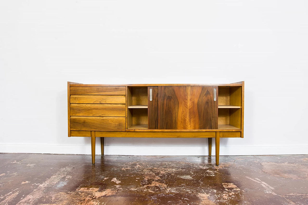 Set da sala Syrius 1050/b prodotto da  Bytomskie Fabryki Mebli, anni '60 1279614