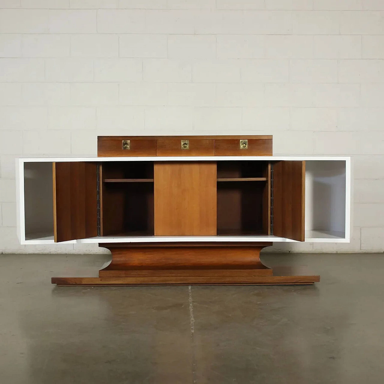 Sideboard in teak and laminate, 60s 1279979