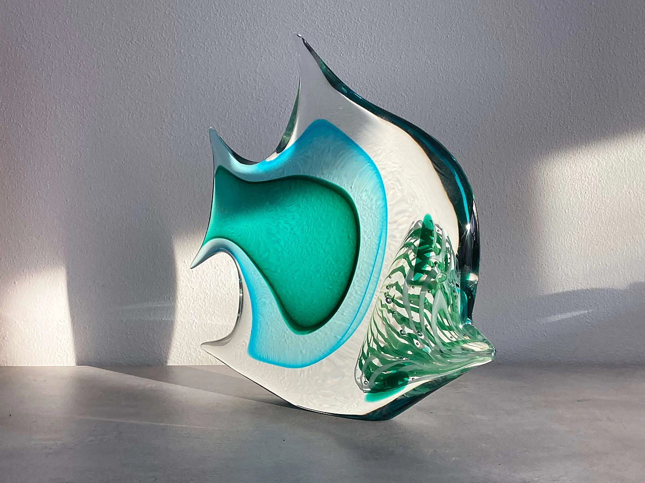 Murano glass fish by Alessandro Barbaro, 80s 1280732