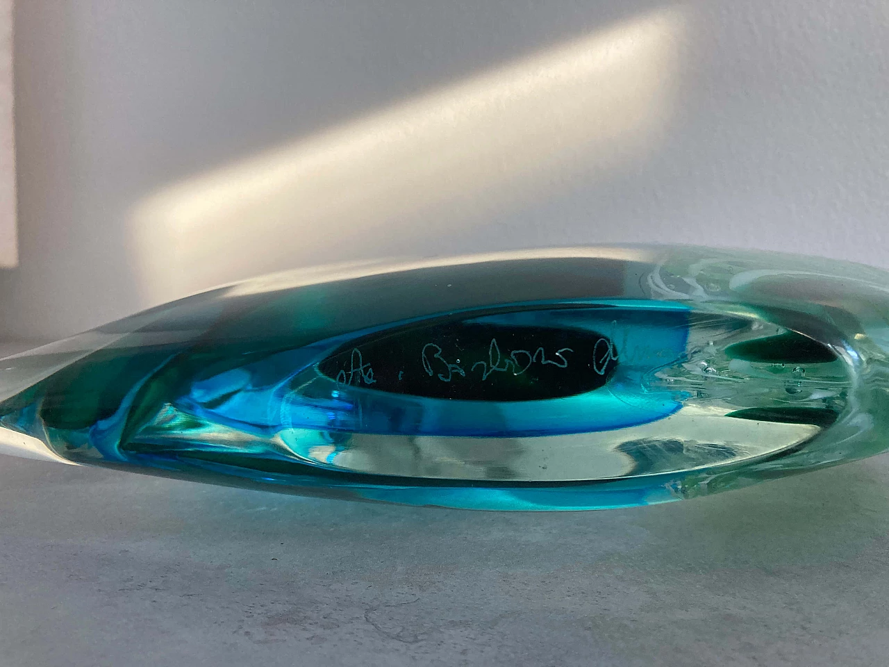 Murano glass fish by Alessandro Barbaro, 80s 1280735