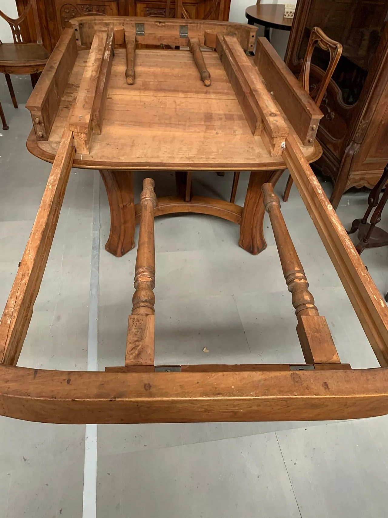 Set per sala da pranzo in ciliegio Art Nouveau di Pierre Mathieu, inizio '900 1280924