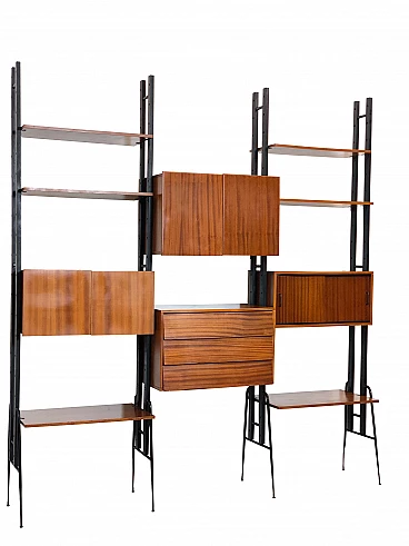 Large modular bookcase, 60s | intOndo