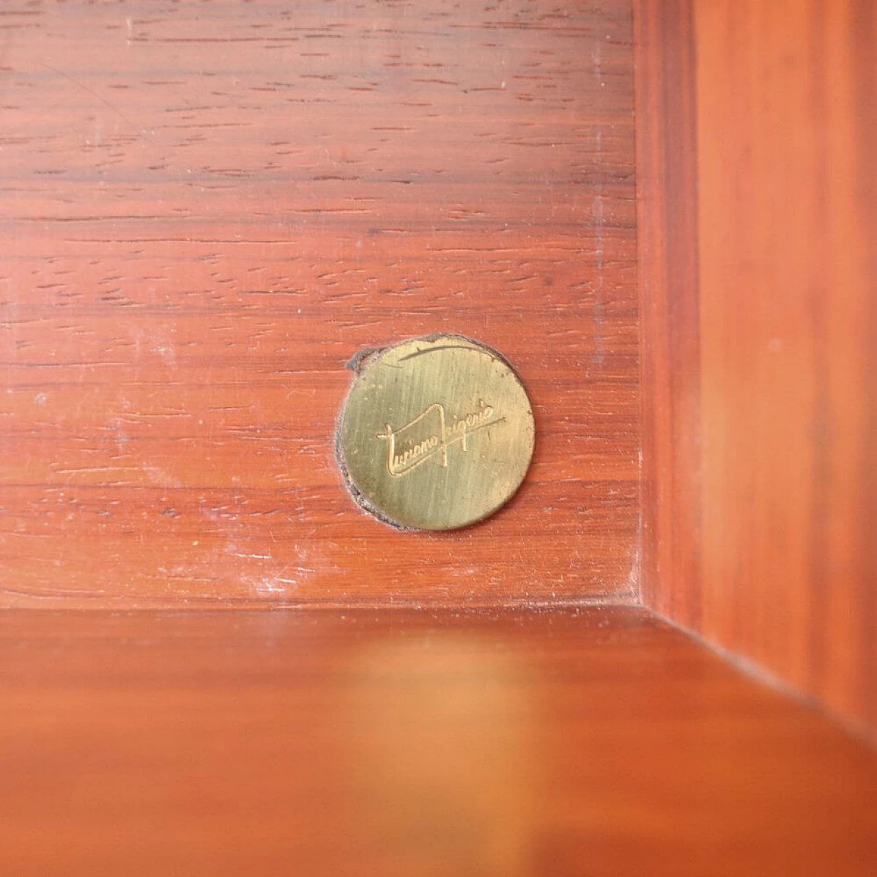 Cassettiera Diamante in noce di Luciano Frigerio, anni '70 1281175