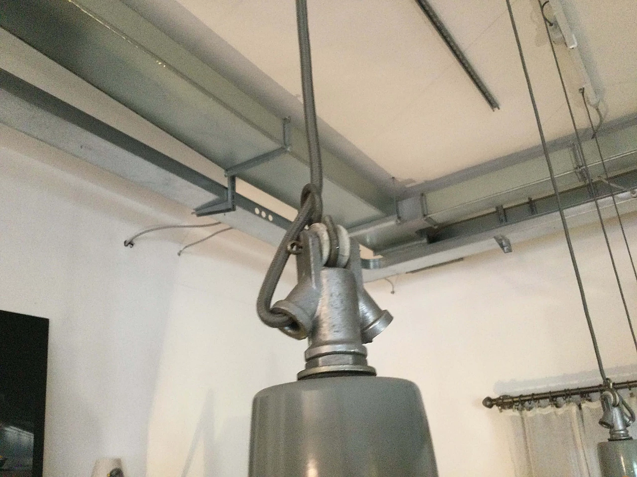 Lampada in alluminio verniciato Osram, anni '70 1282723