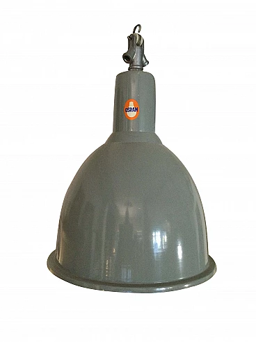 Lampada in alluminio verniciato Osram, anni '70