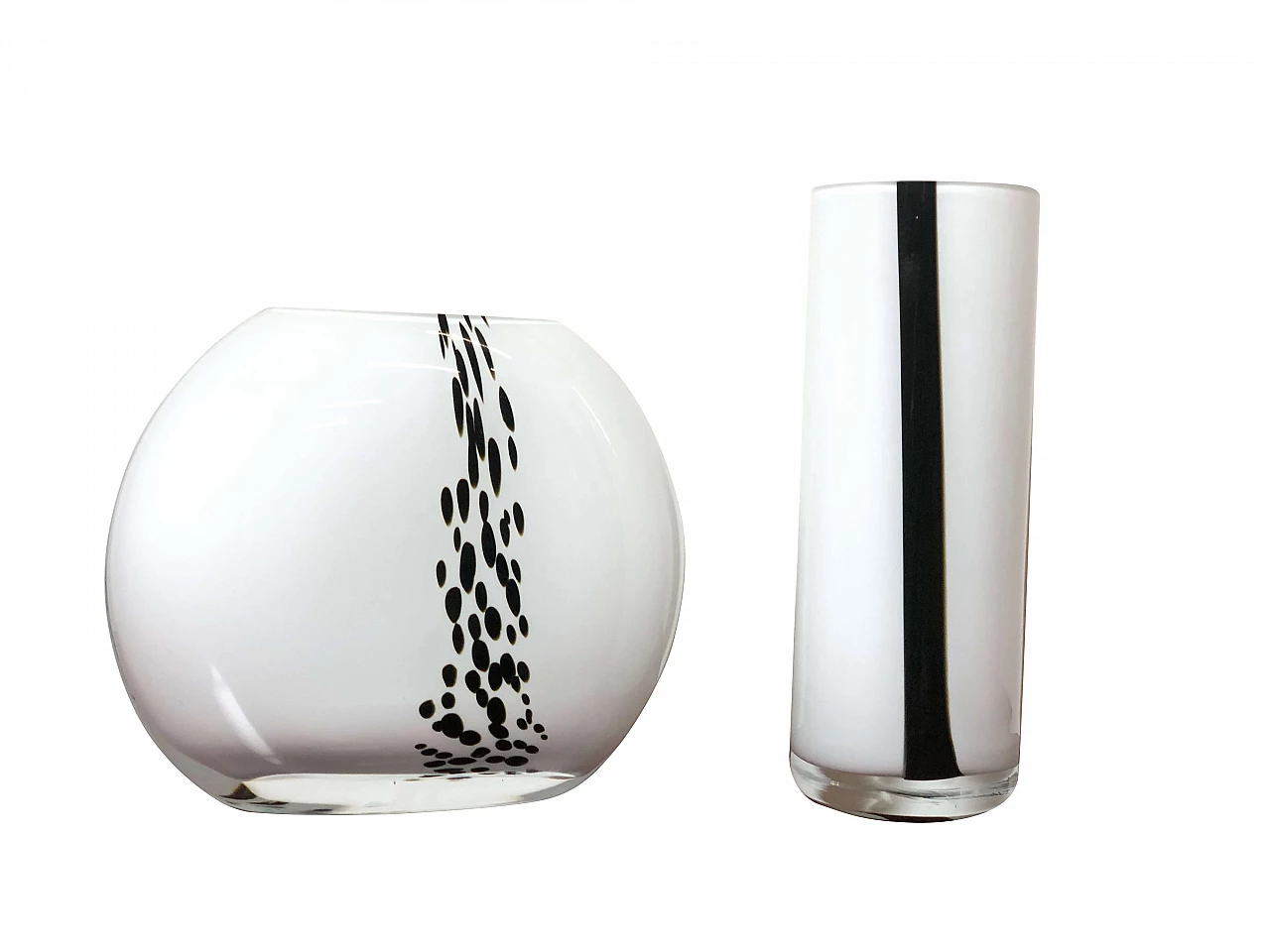 Pair of Murano glass vases Nason by Moretti, 1970s 1282951