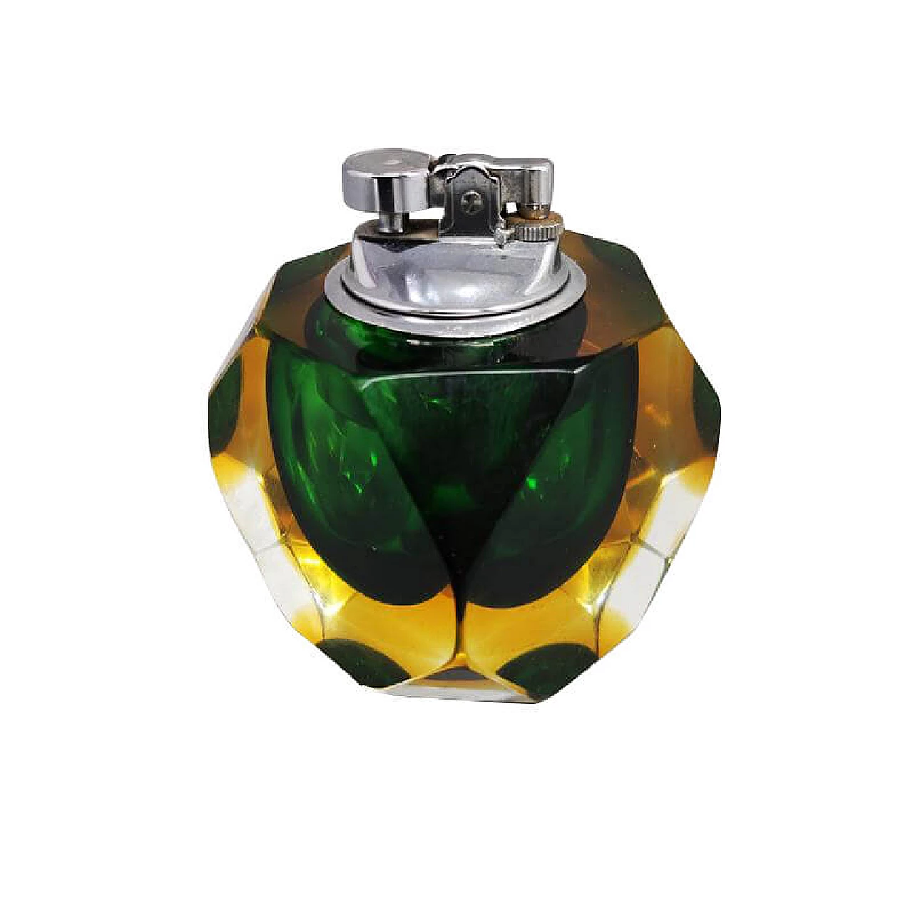 Sommerso glass table lighter by Flavio Poli for Seguso, 1960s 1283450