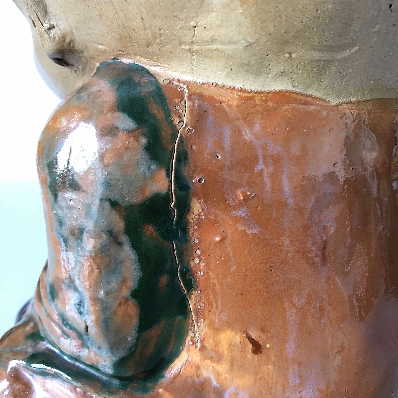 Pair of stoneware Cio Cio San vases by manifattura Chini, circa 1915 1283615