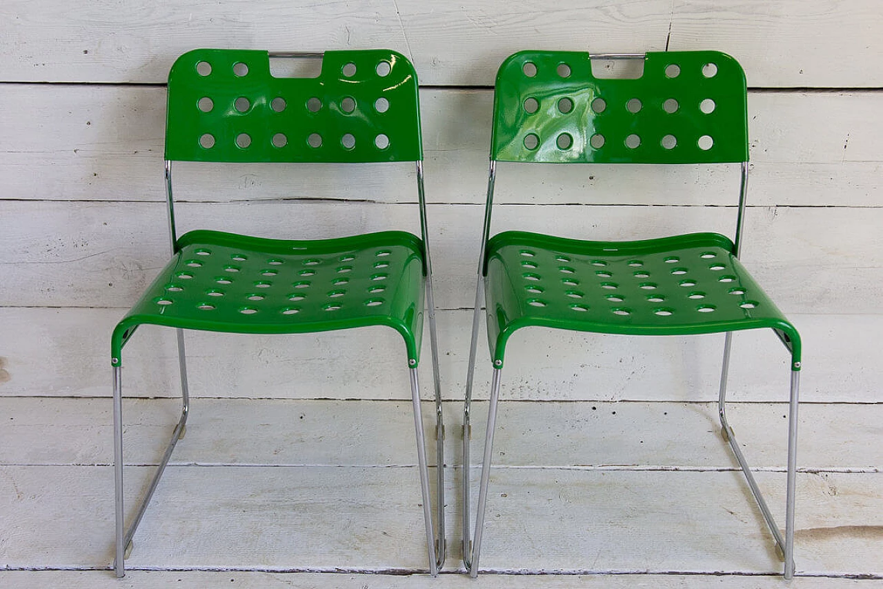 8 Omkstak chairs by Rodney Kinsman for Bieffeplast, '70s 1283719