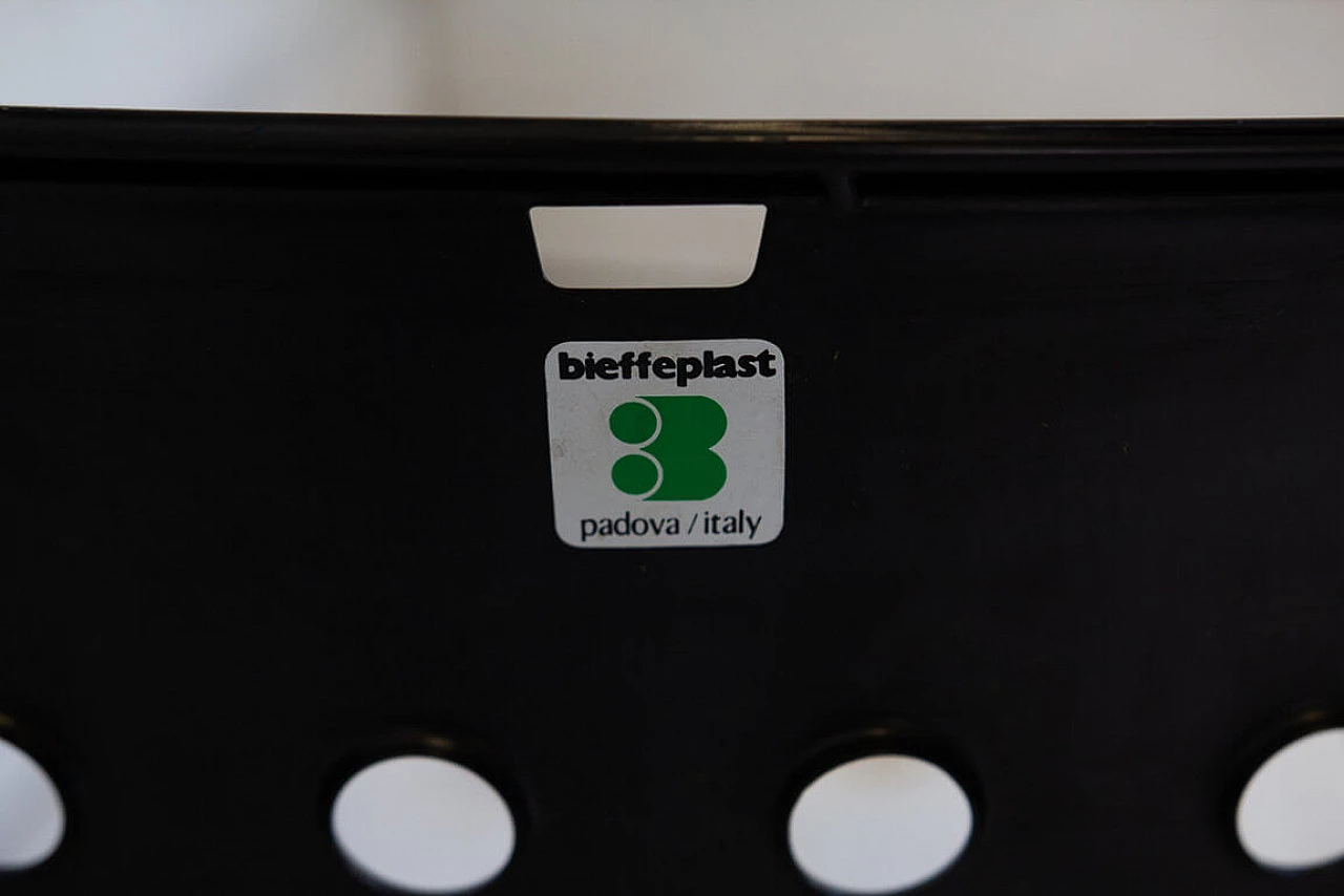 9 Sedie Omstak di Rodney Kinsman per Bieffeplast, anni '70 1283730