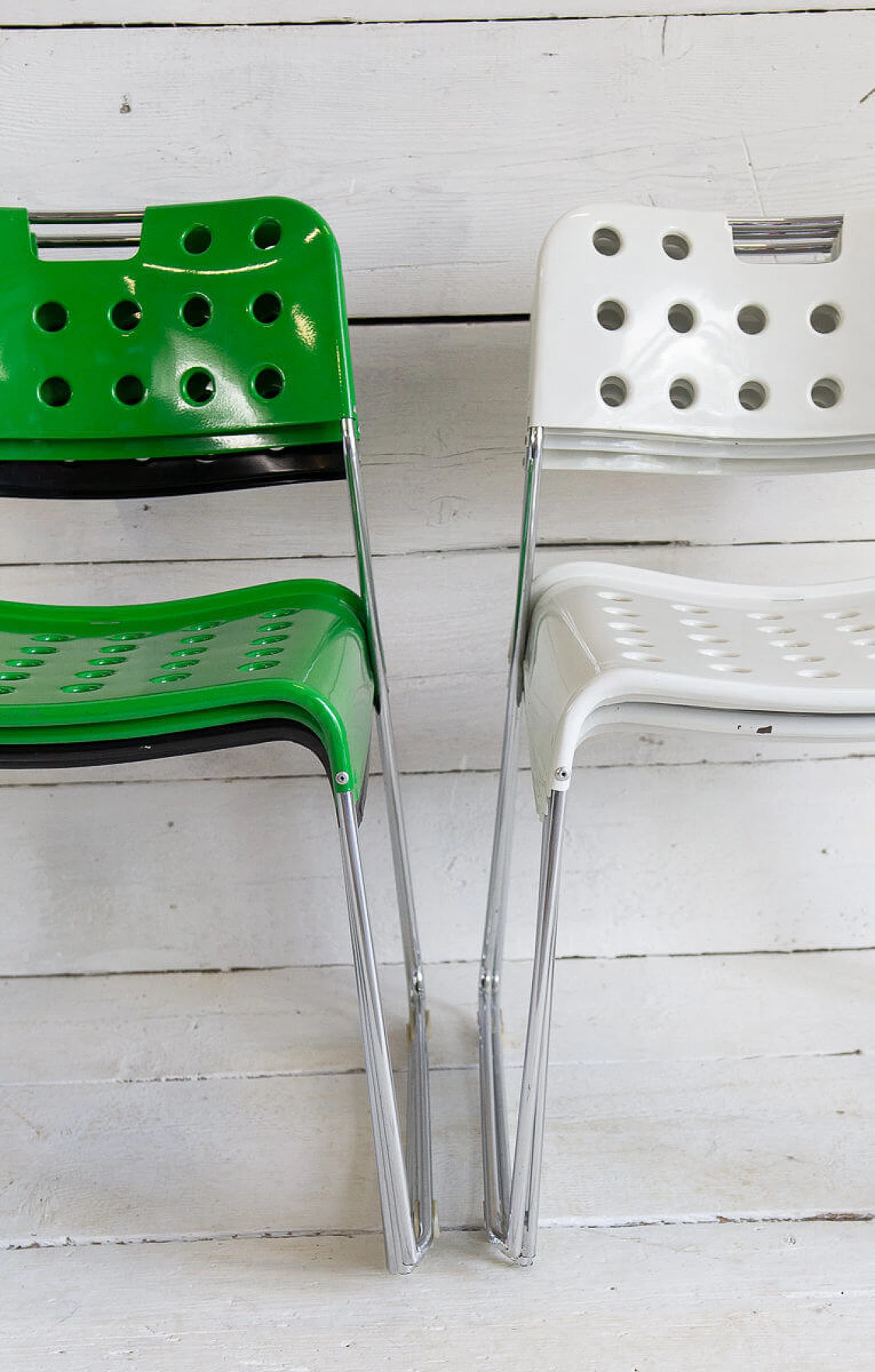 8 Omkstak chairs by Rodney Kinsman for Bieffeplast, '70s 1283731