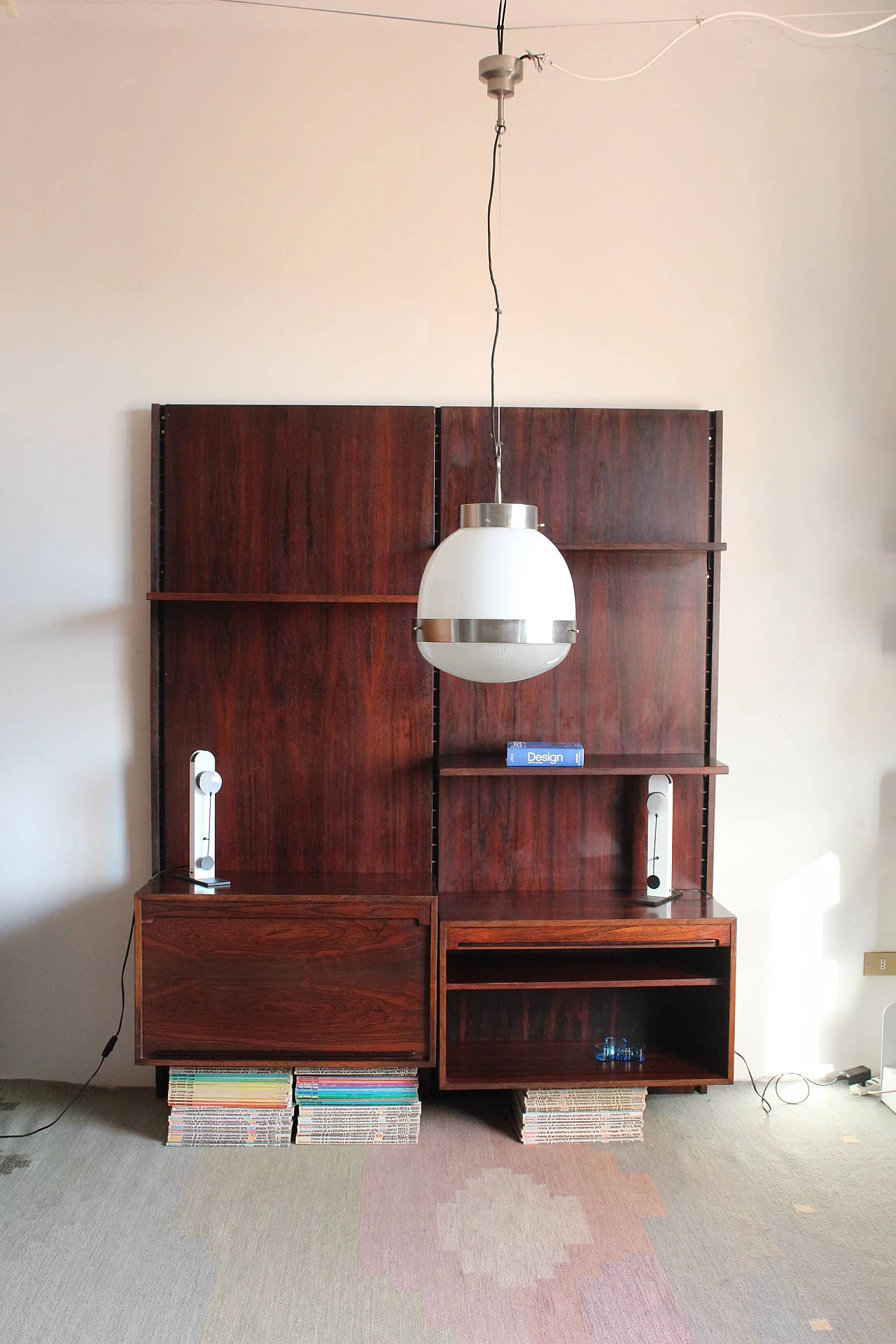 Modular bookcase by Gianfranco Frattini for Bernini, 1960s 1284017