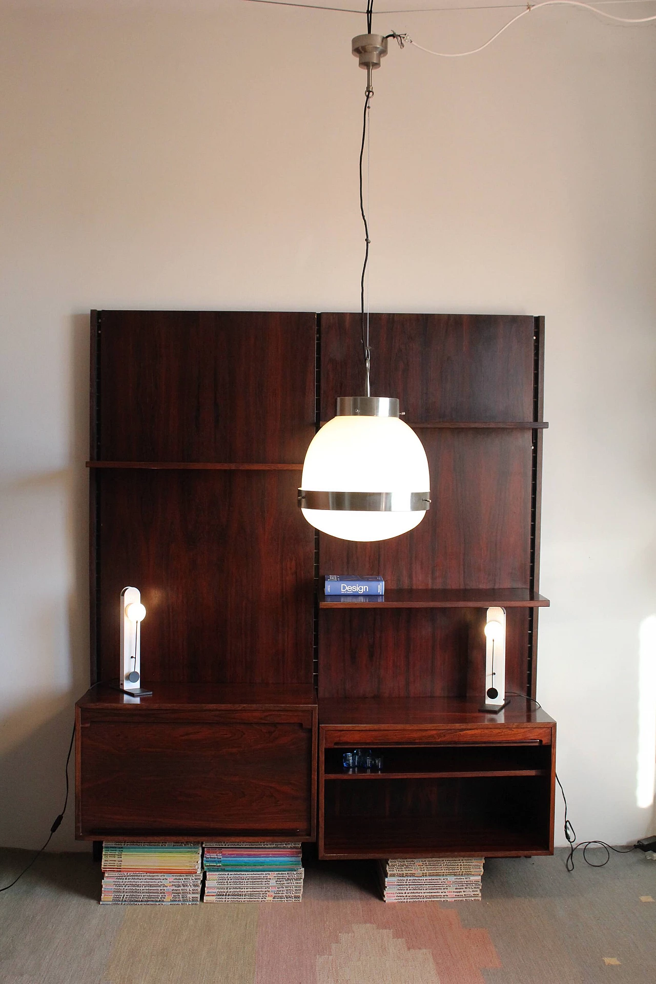 Modular bookcase by Gianfranco Frattini for Bernini, 1960s 1284018