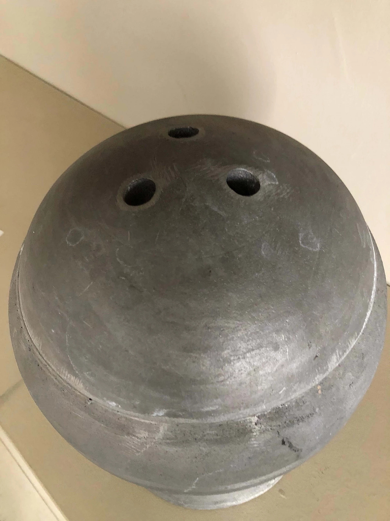 Dutch concrete vase with lid, 2000 1302289